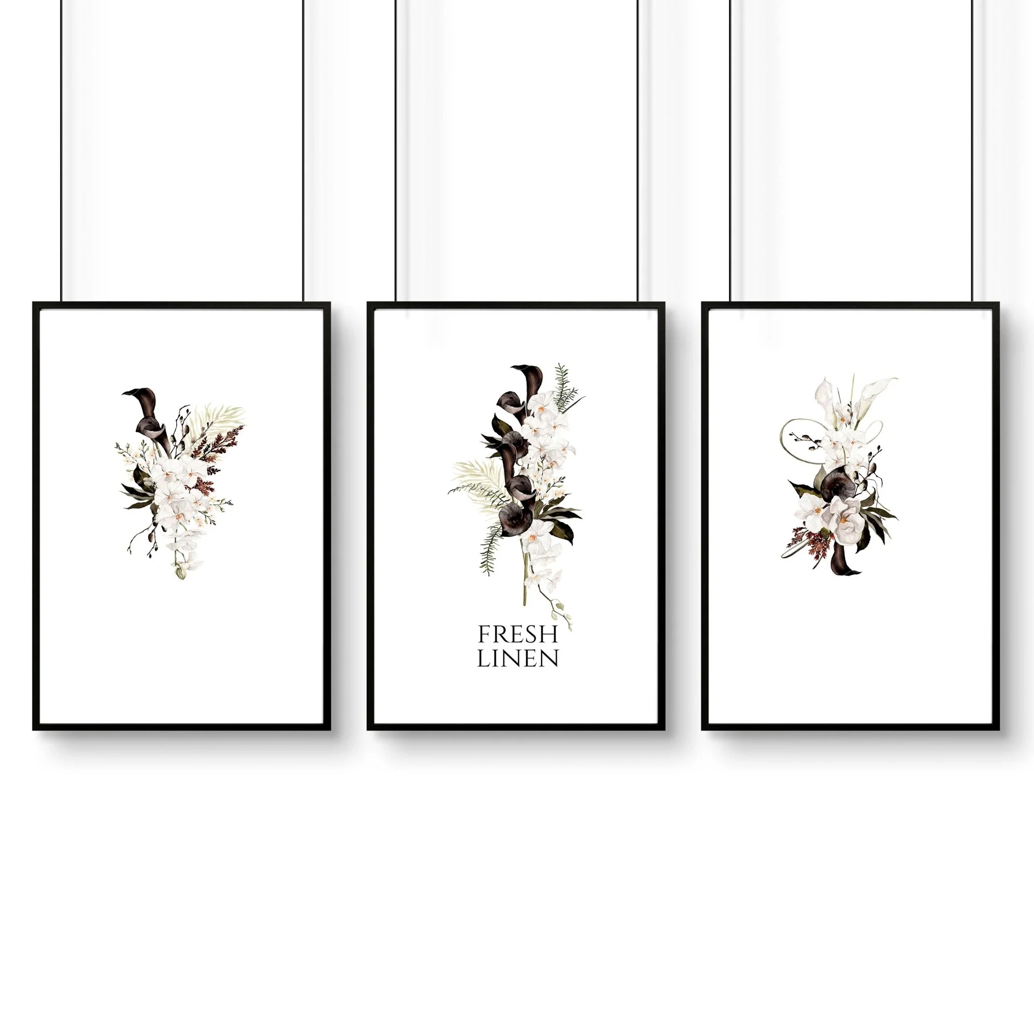 Wall Art For Laundry Room | Set of 3 wall art prints - Image 9