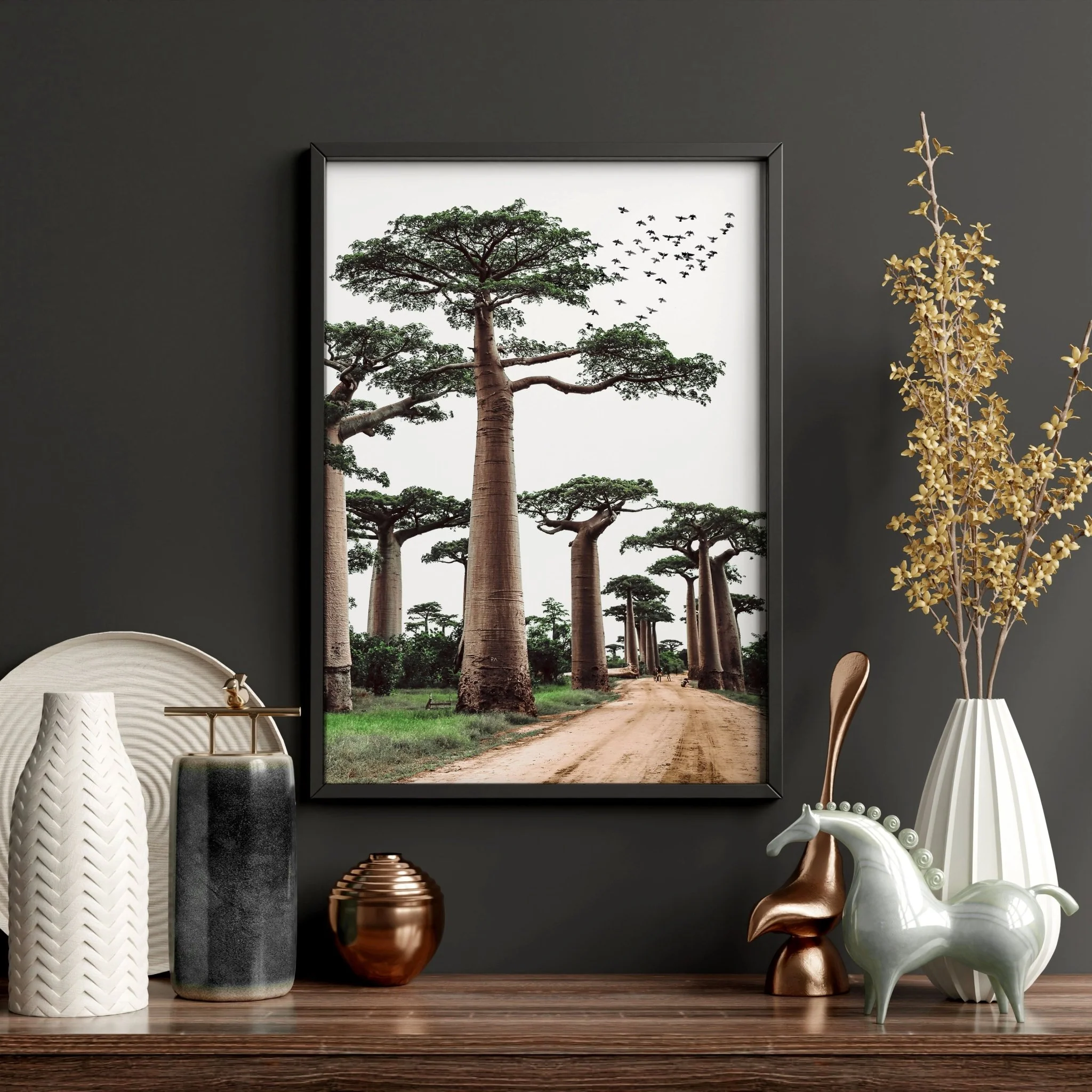 Wall Art For Living Room Canvas | Set of 3 African Wildlife Wall art Prints - Image 13