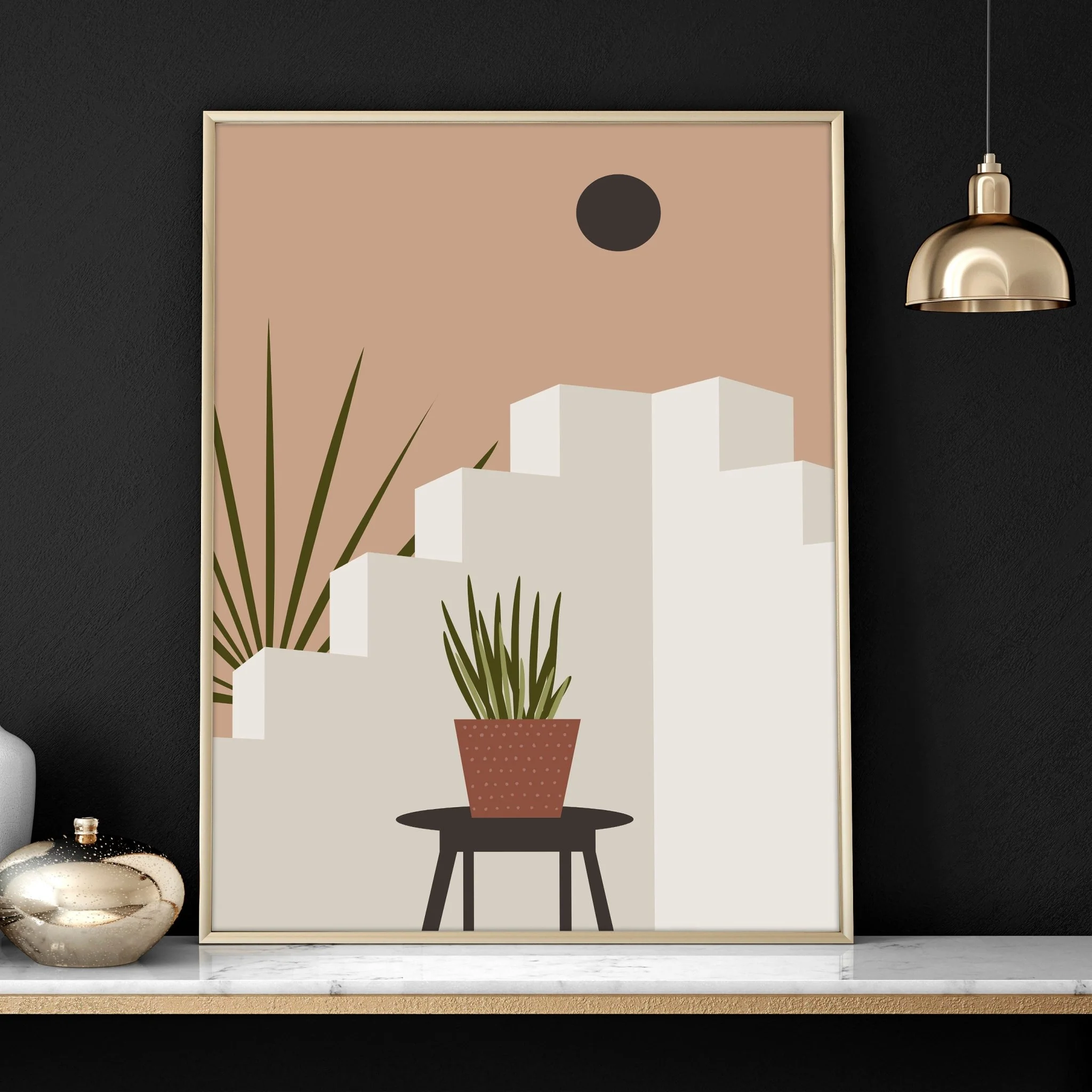 Wall art for living rooms | set of 3 Bohemian art prints - Image 7