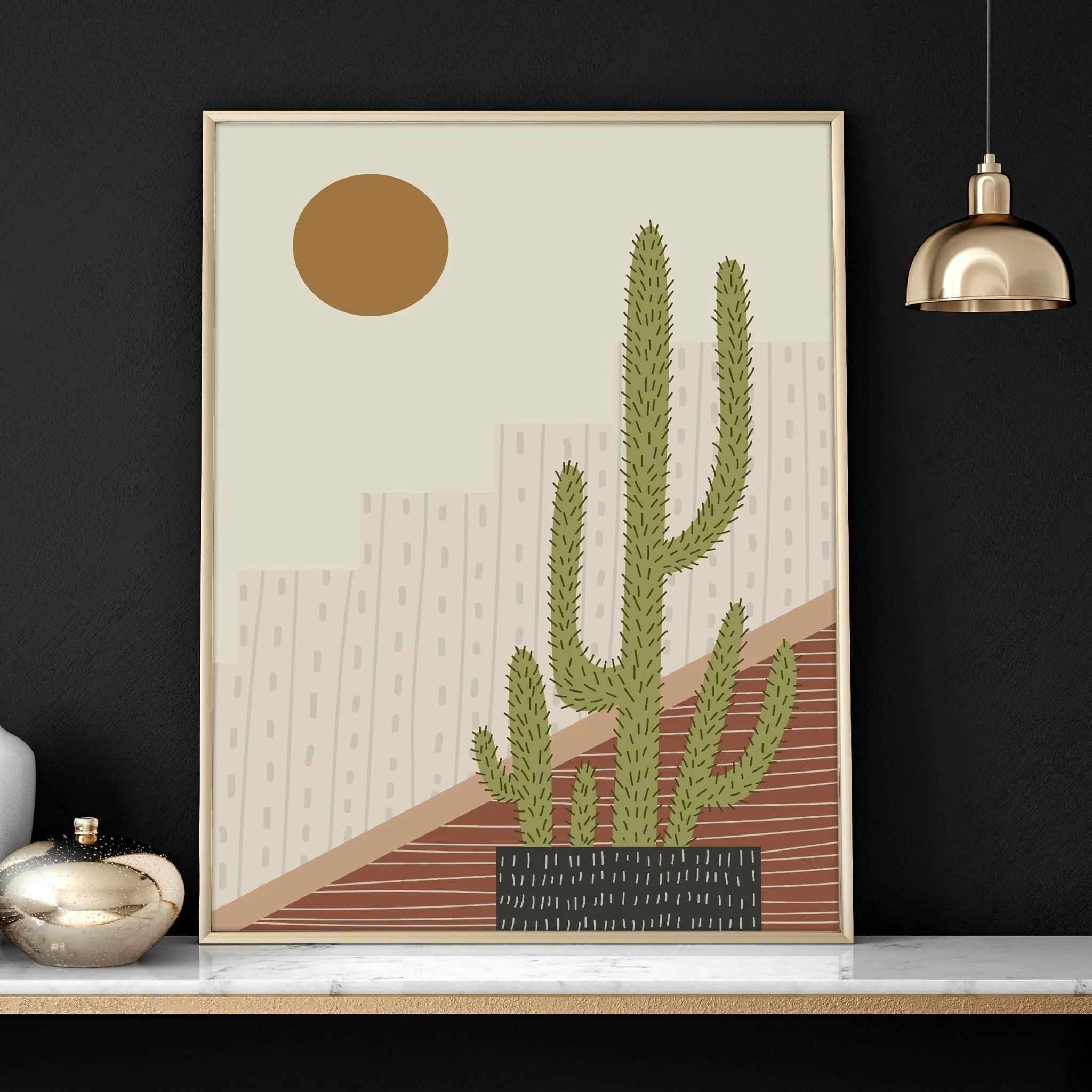 Wall art for living rooms | set of 3 Bohemian art prints - Image 9