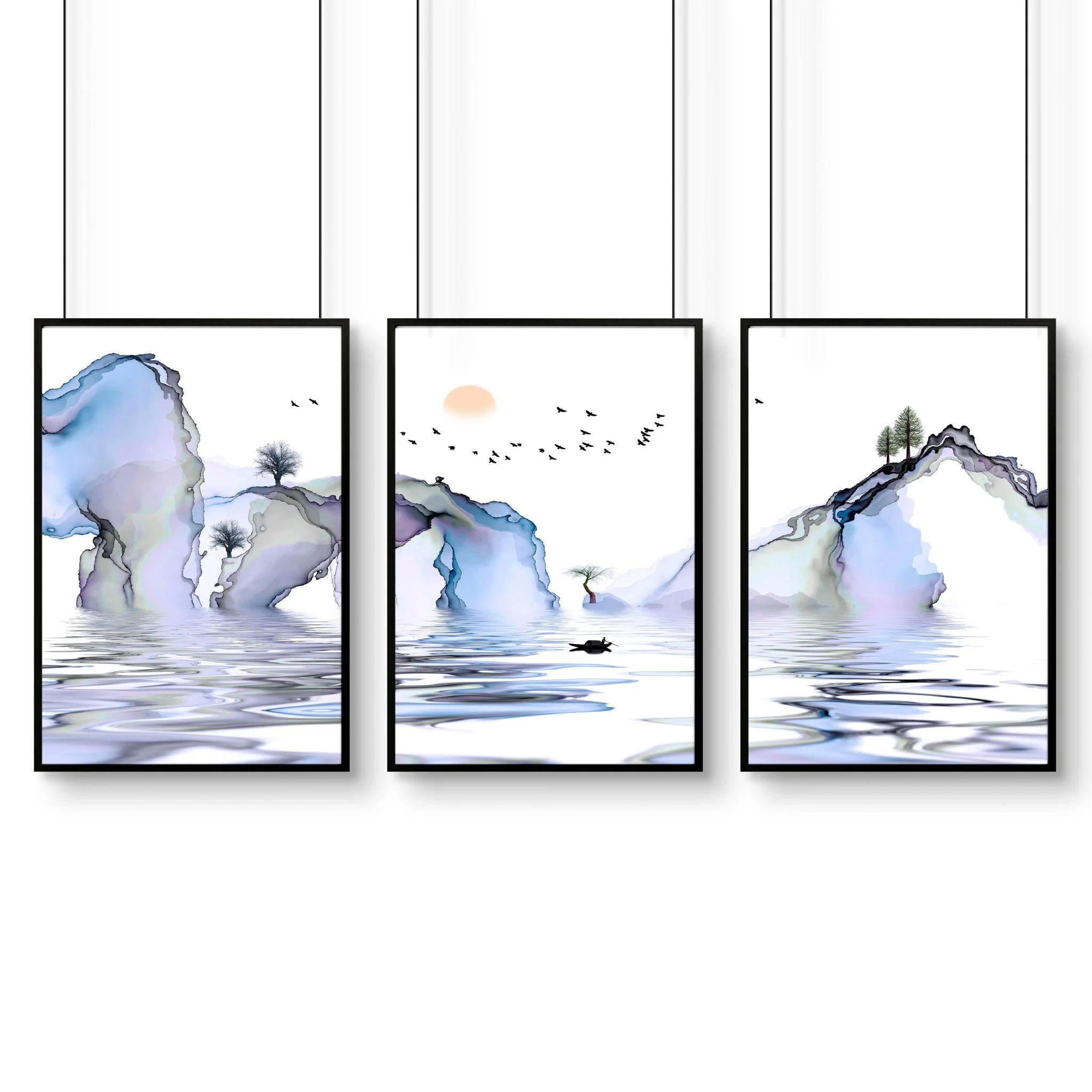 Wall art for office | set of 3 framed wall art - Image 8