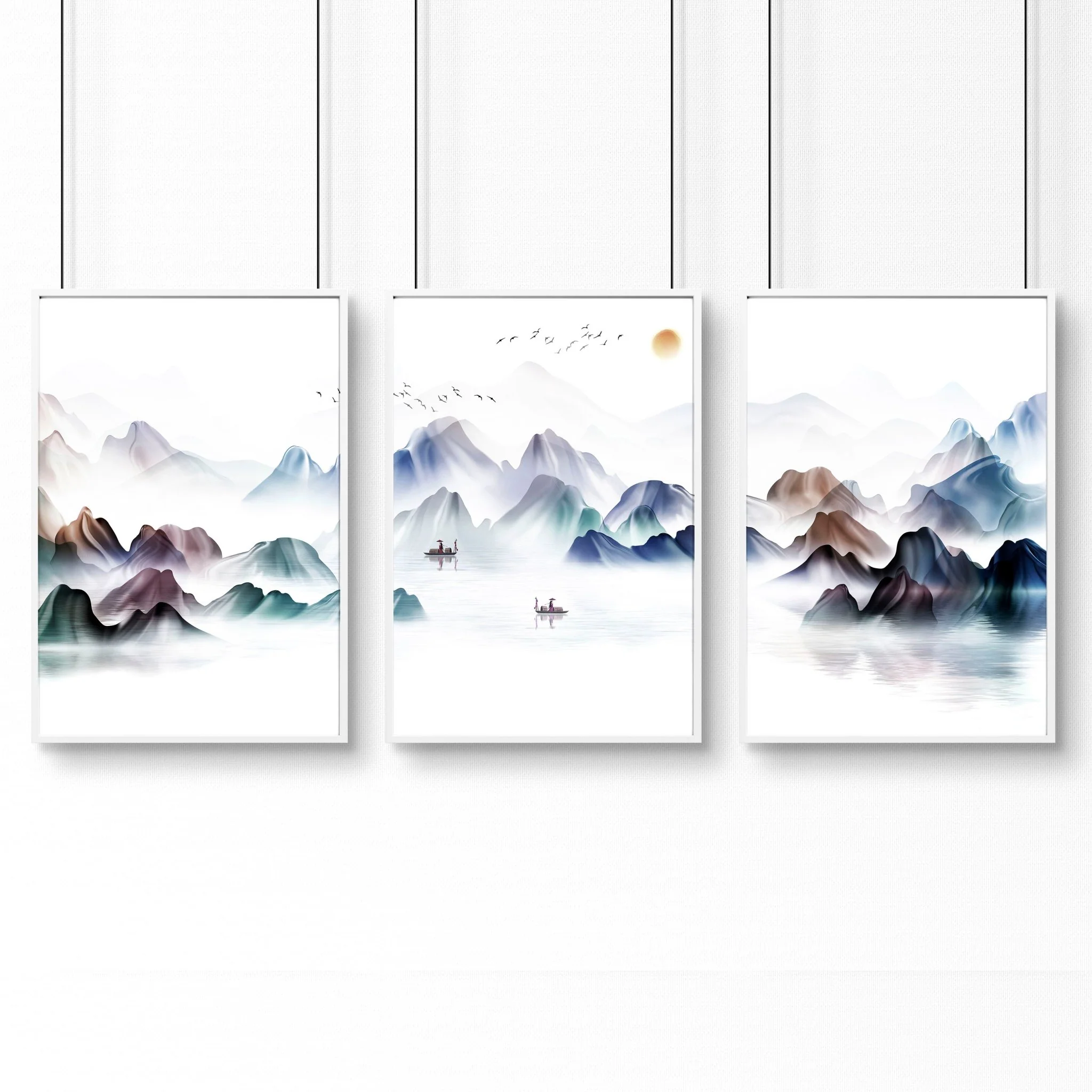 Wall art for offices | set of 3 japanese wall art - Image 10