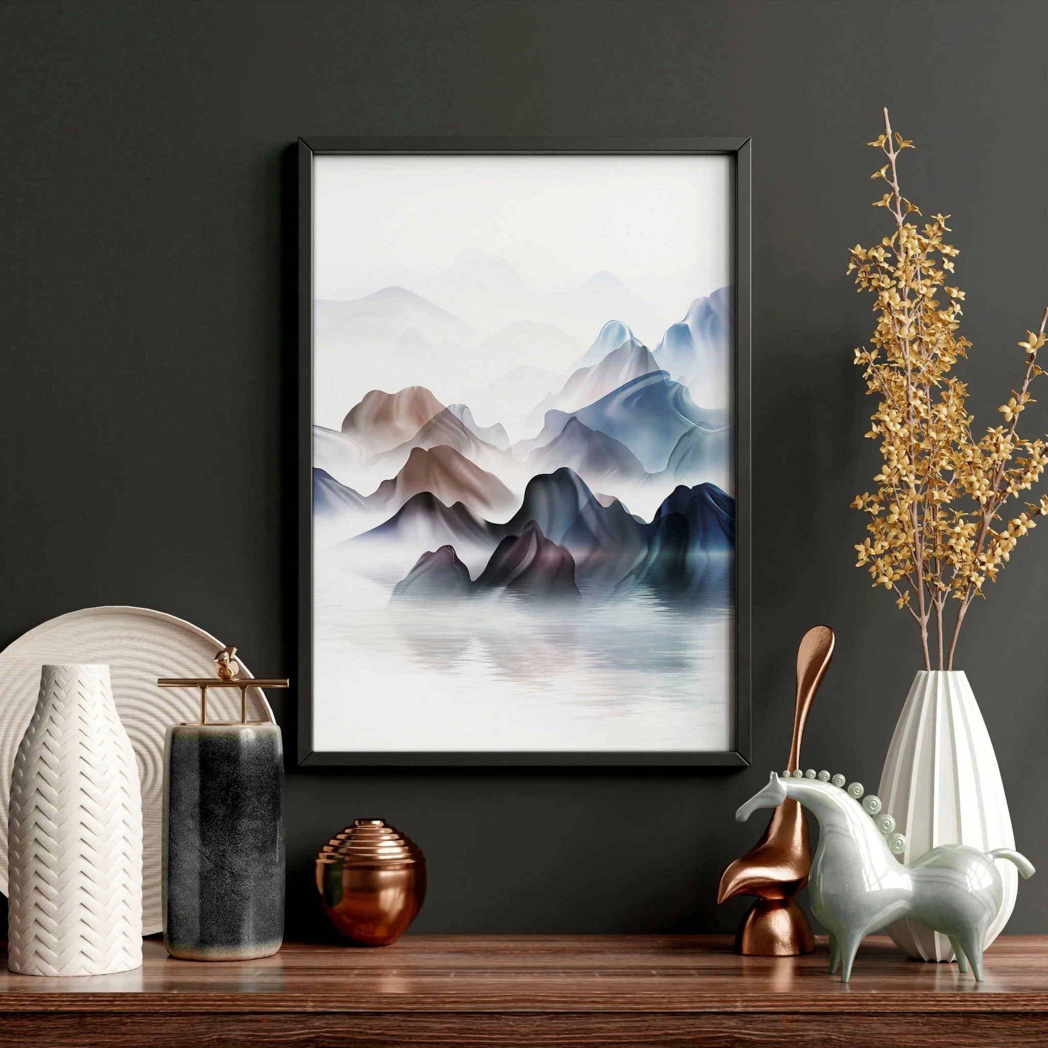 Wall art for offices | set of 3 japanese wall art - Image 5
