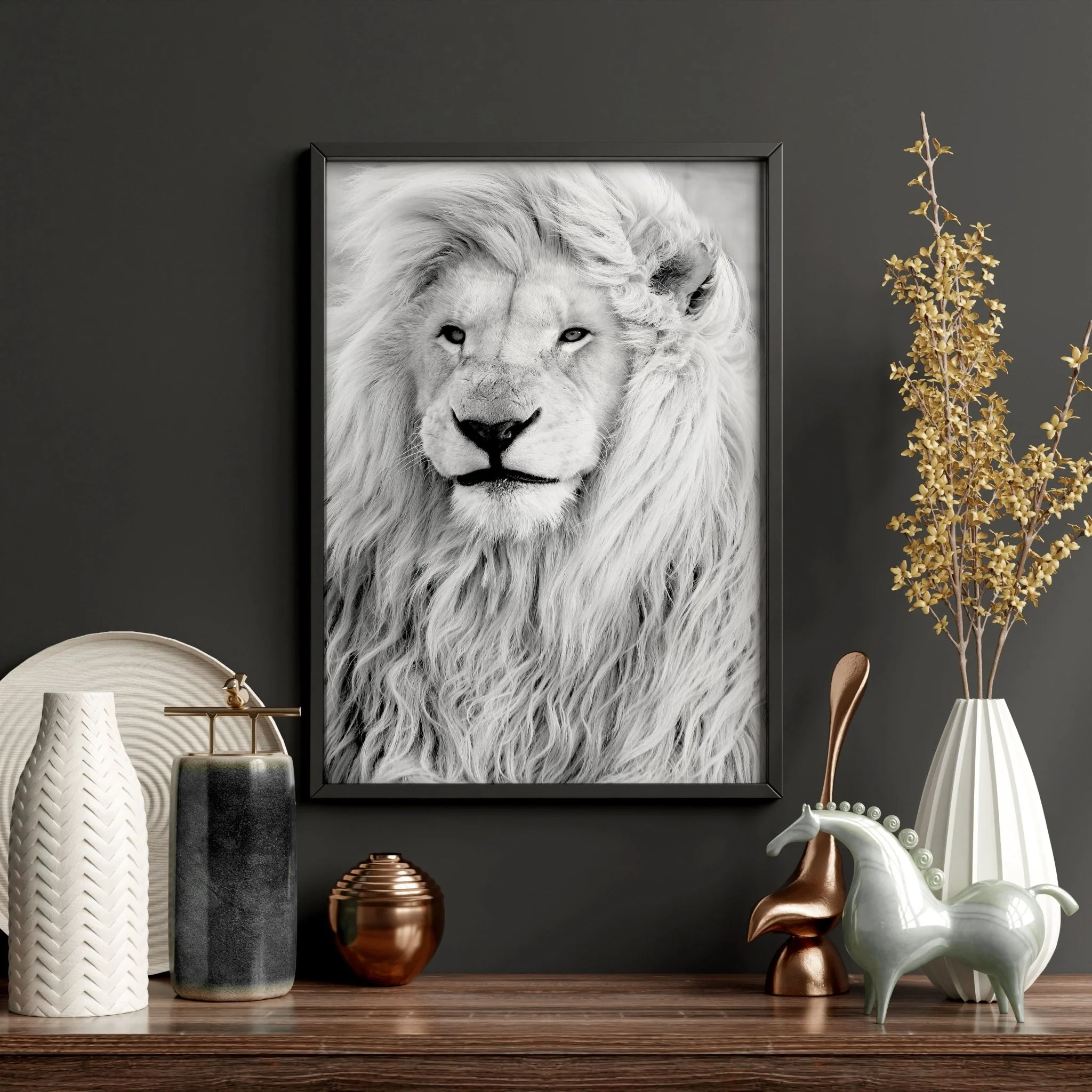 Wall Art Ideas For Living Room | Set of 3 African Wildlife Wall art Prints - Image 14