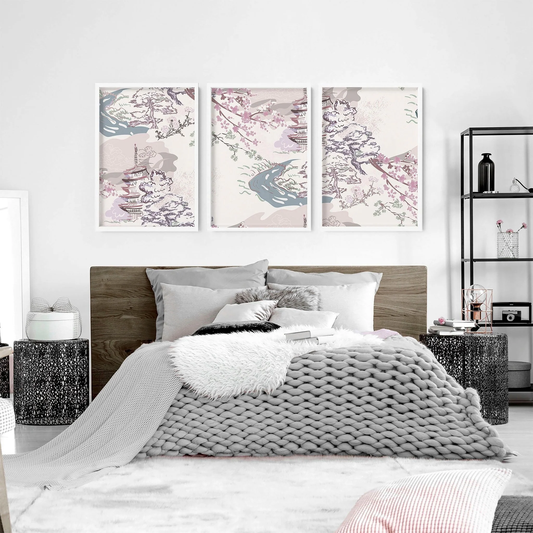 Wall art in bedrooms | set of 3 prints - Image 4