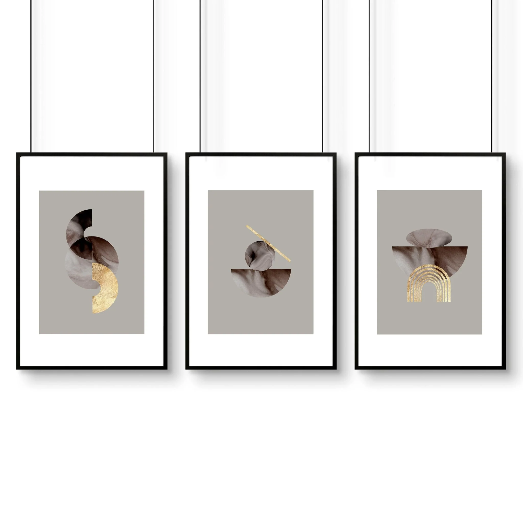 Wall art in office | set of 3 framed wall art - Image 6