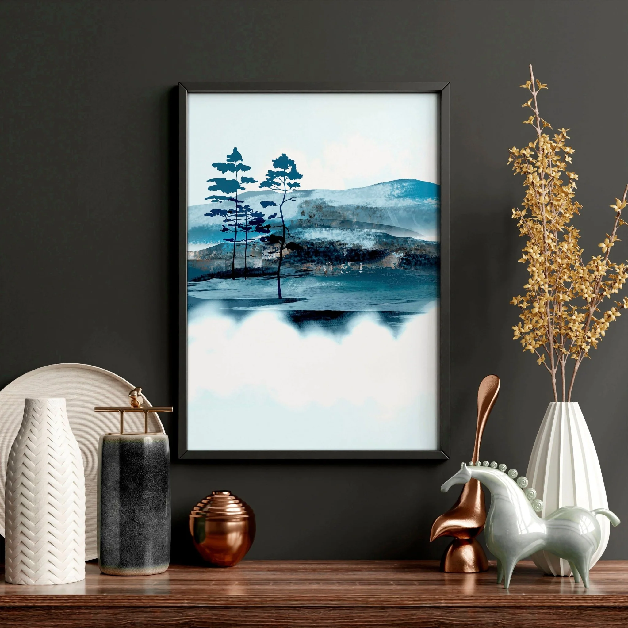 Wall art in sets of 3 for living room decor - Image 3