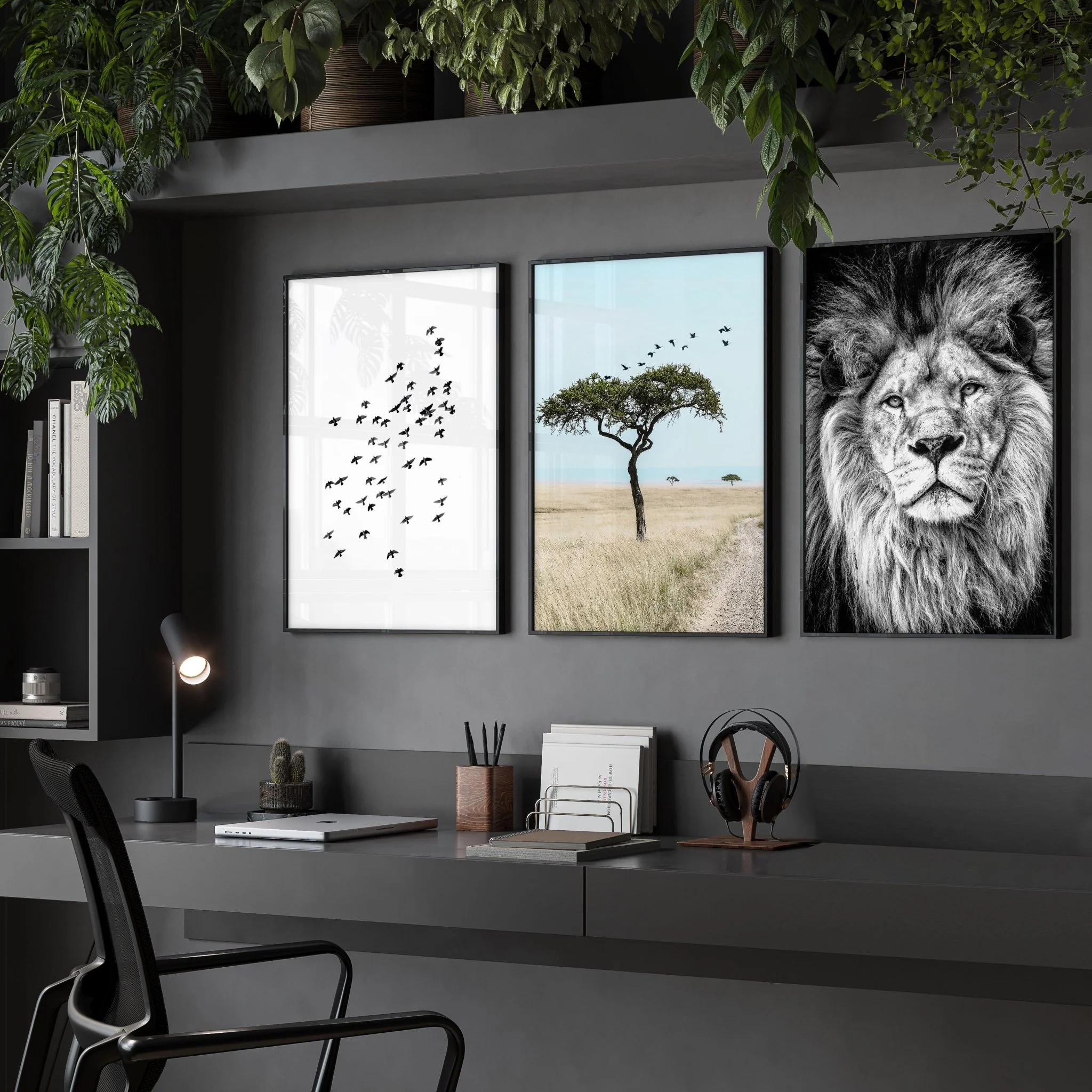 Wall Art Large Prints | Set of 3 African Wildlife Wall art Prints - Image 6