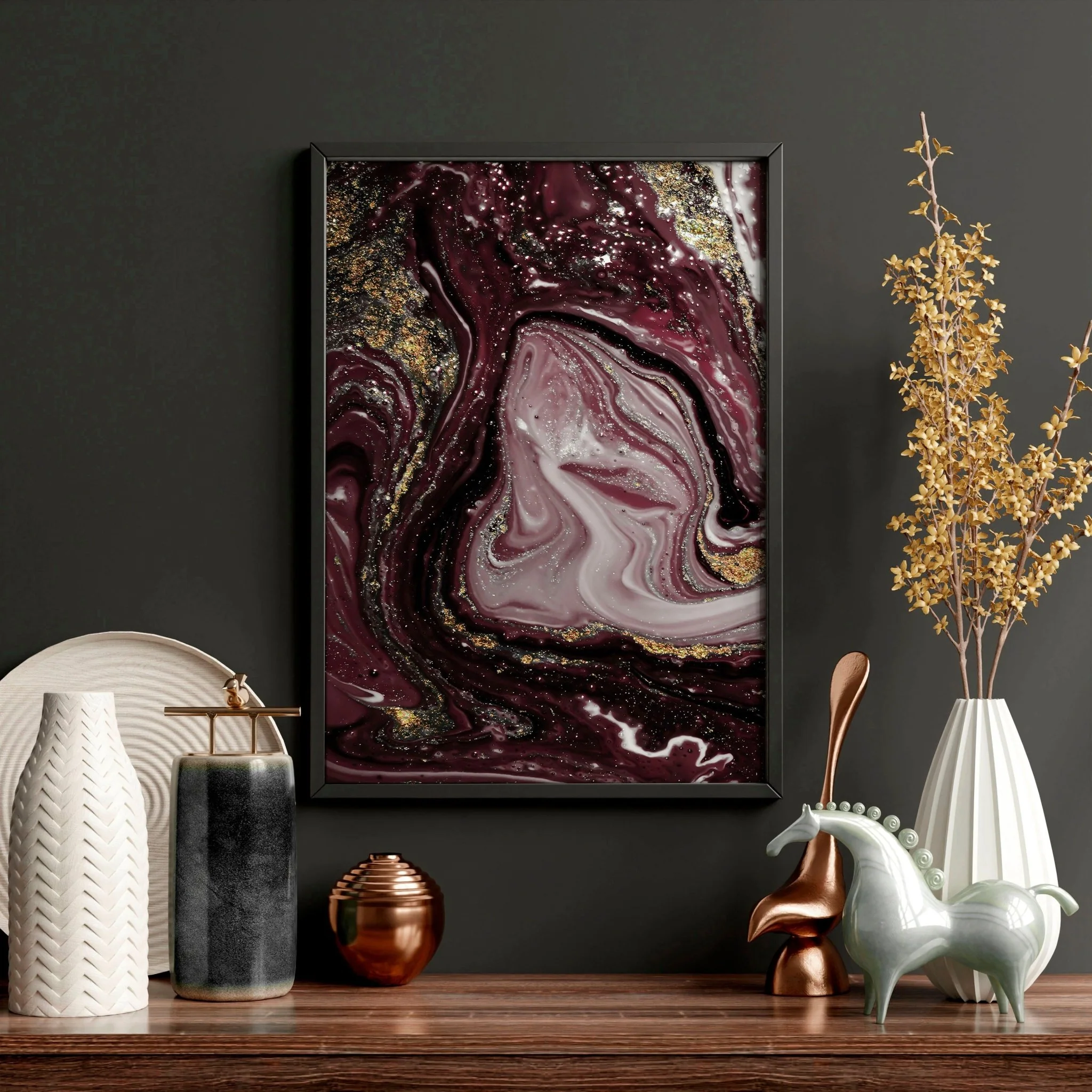 Wall art Marble inspired | set of 3 wall art prints - Image 3