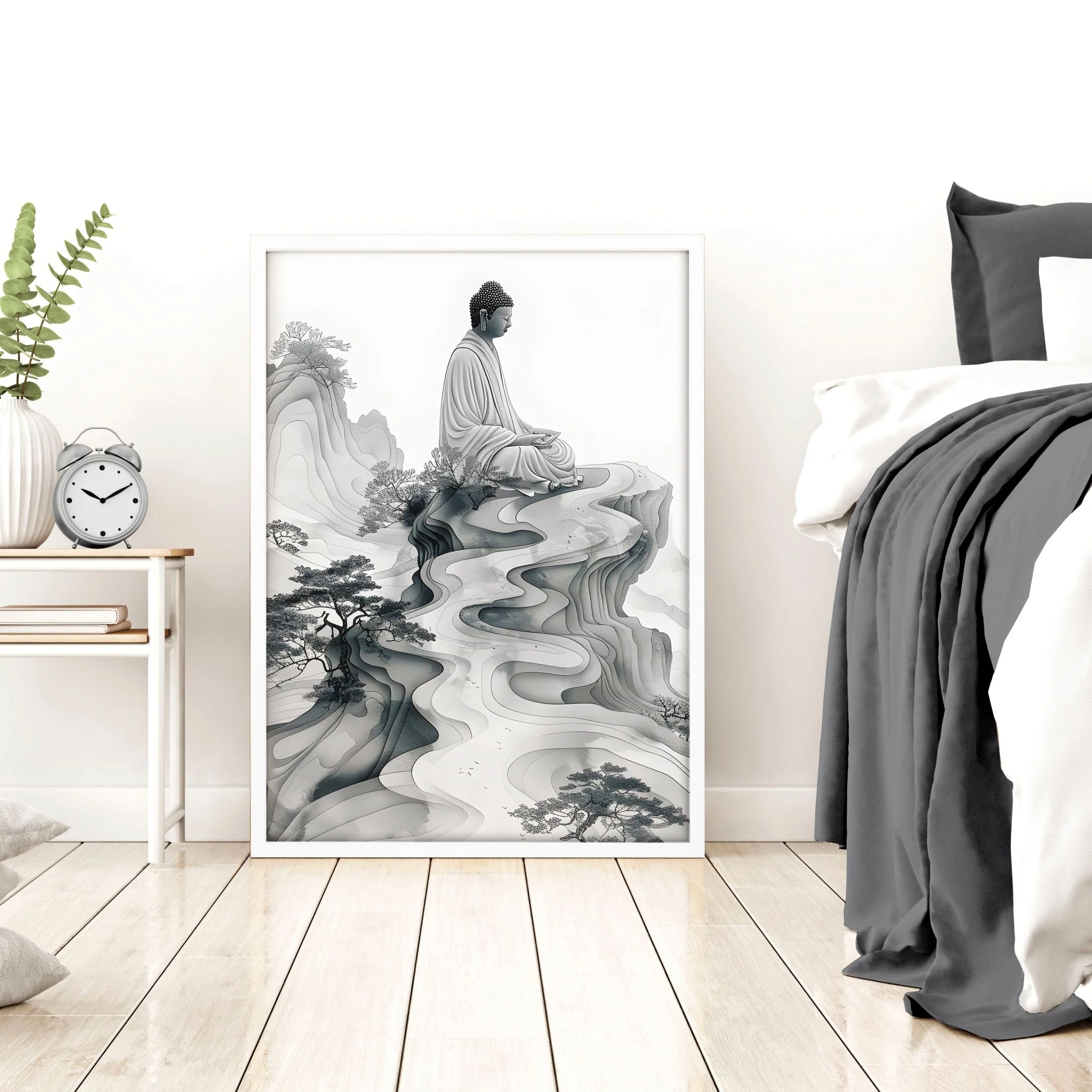 Wall Art Paint | Set of 2 Asian Inspired Wall art Prints - Image 7