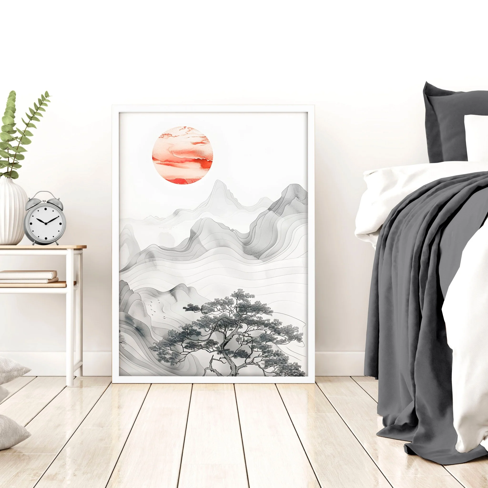 Wall Art Paint | Set of 2 Asian Inspired Wall art Prints - Image 8