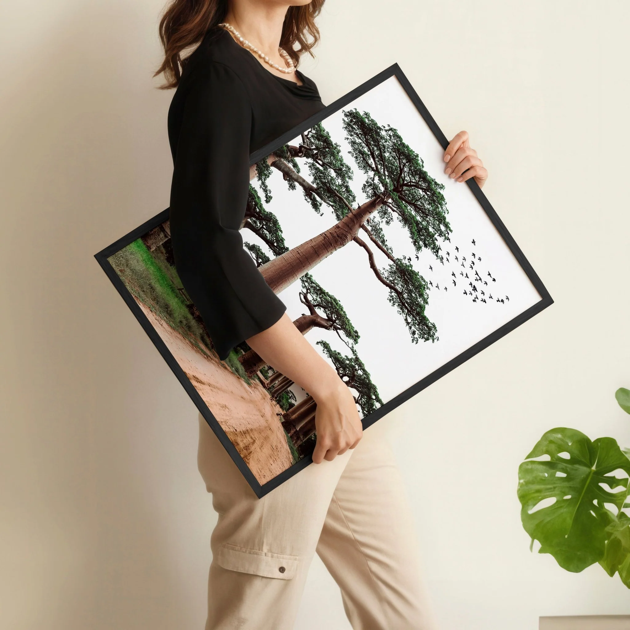 Wall Art Pictures Framed | Set of 3 African Wildlife Wall art Prints - Image 9