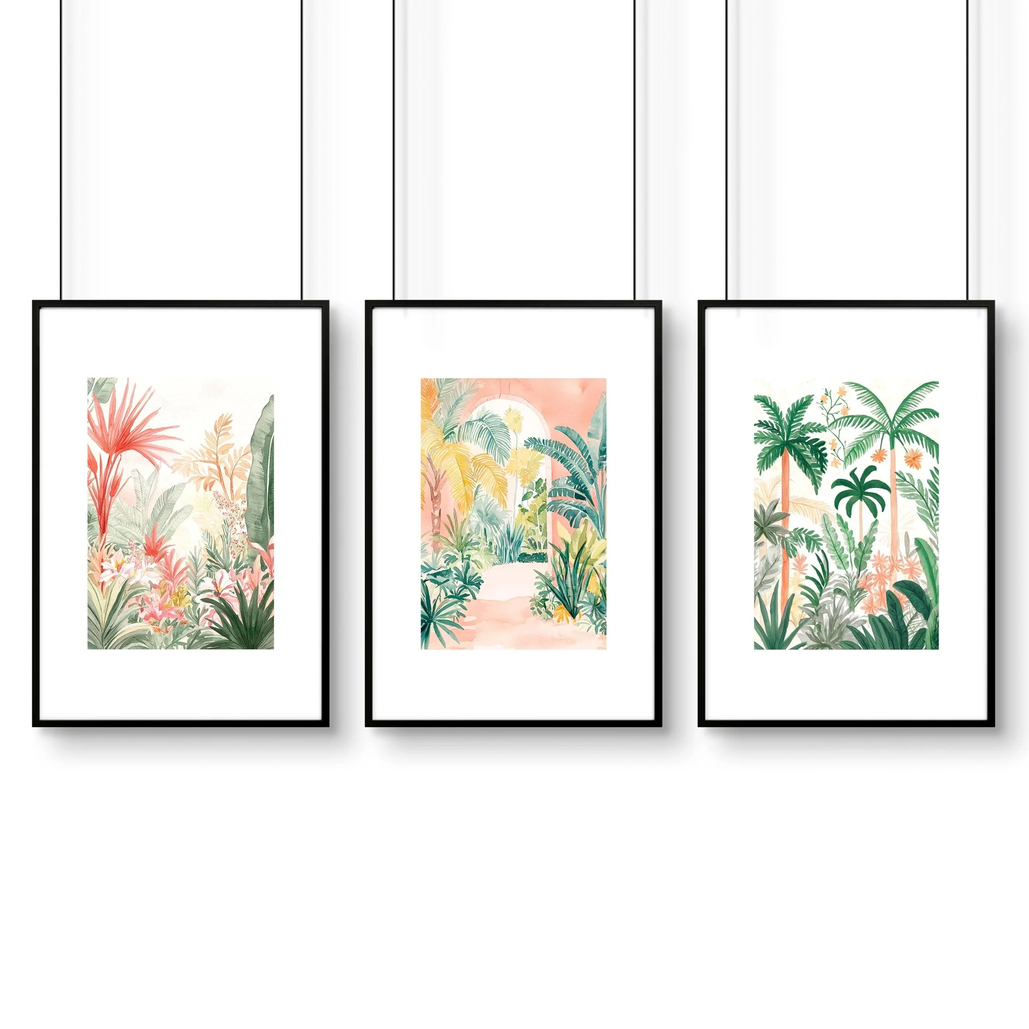 Wall Art Pictures | Set of 3 Beach Decor Wall art Prints - Image 12