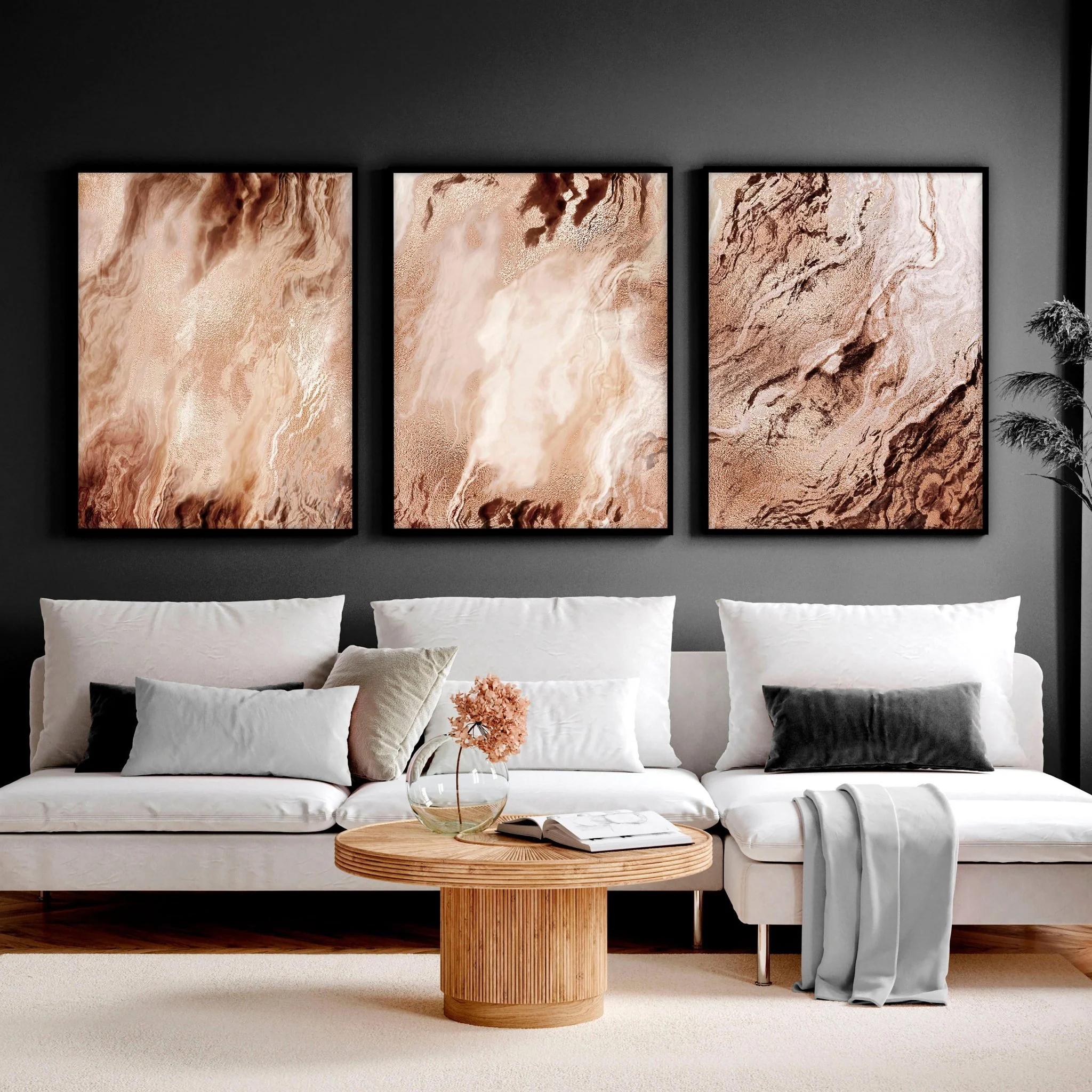 Wall art poster prints | set of 3 Contemporary wall art - Image 3