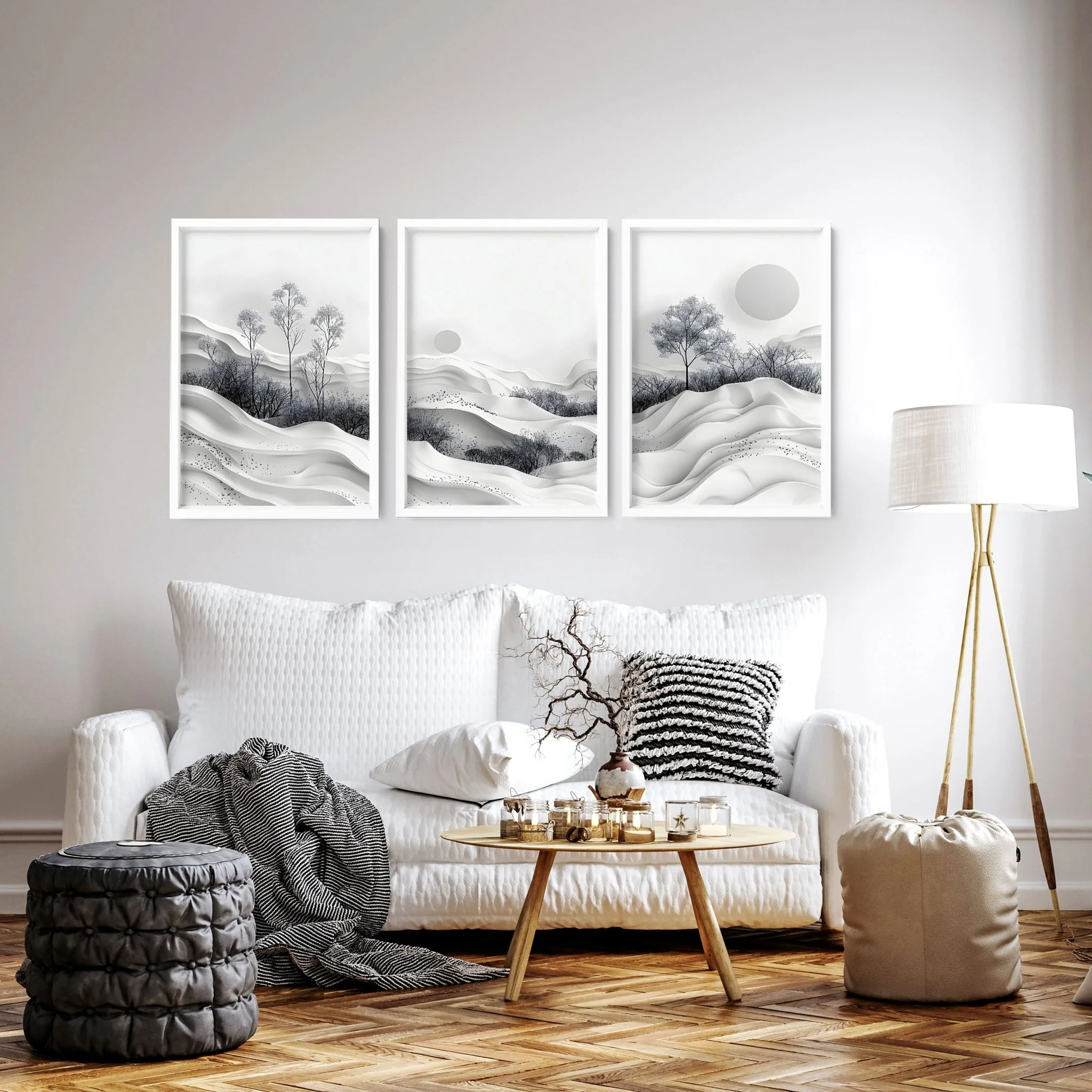 Wall Art Prints For Living Room | Set of 3 wall art prints - Image 5