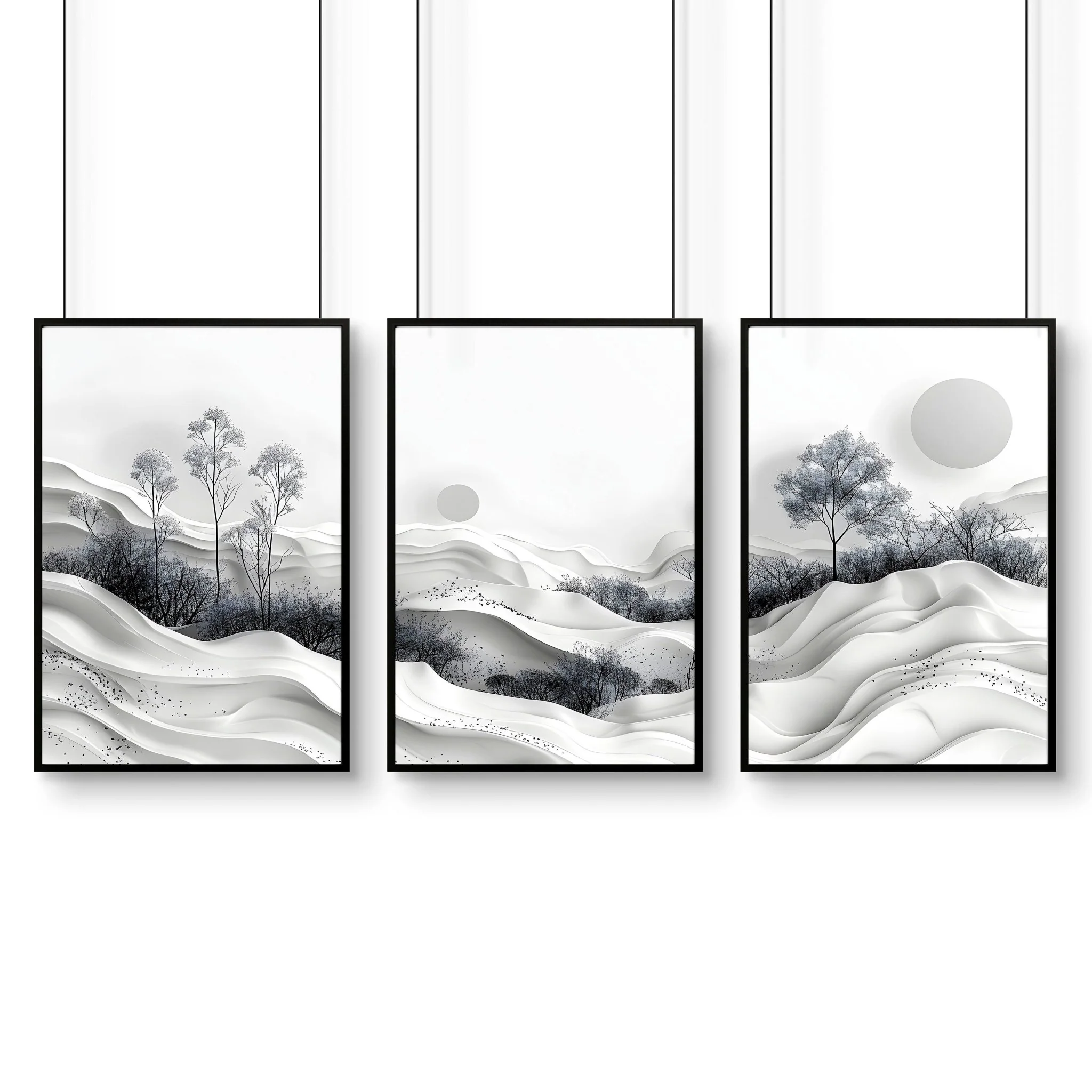Wall Art Prints For Living Room | Set of 3 wall art prints - Image 7