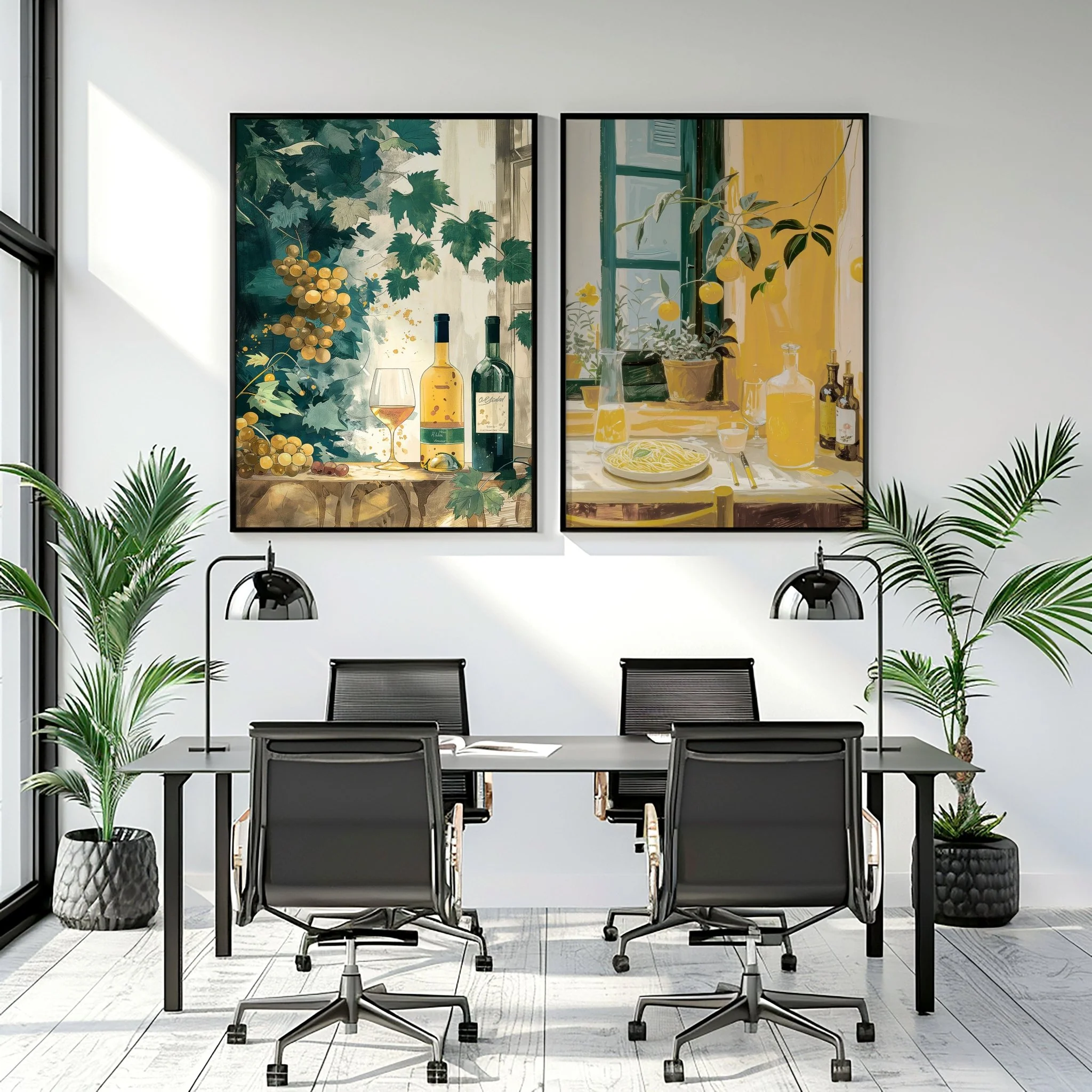 Wall Canvas | Set of 2 Italian Lifestyle Wall art Prints - Image 2