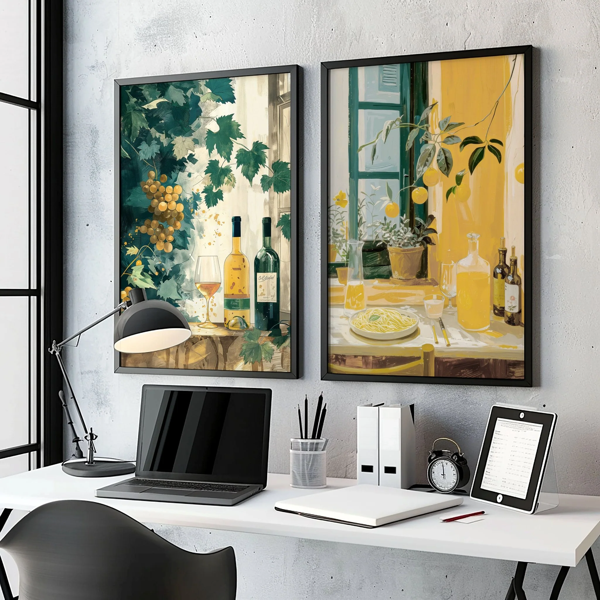Wall Canvas | Set of 2 Italian Lifestyle Wall art Prints - Image 4