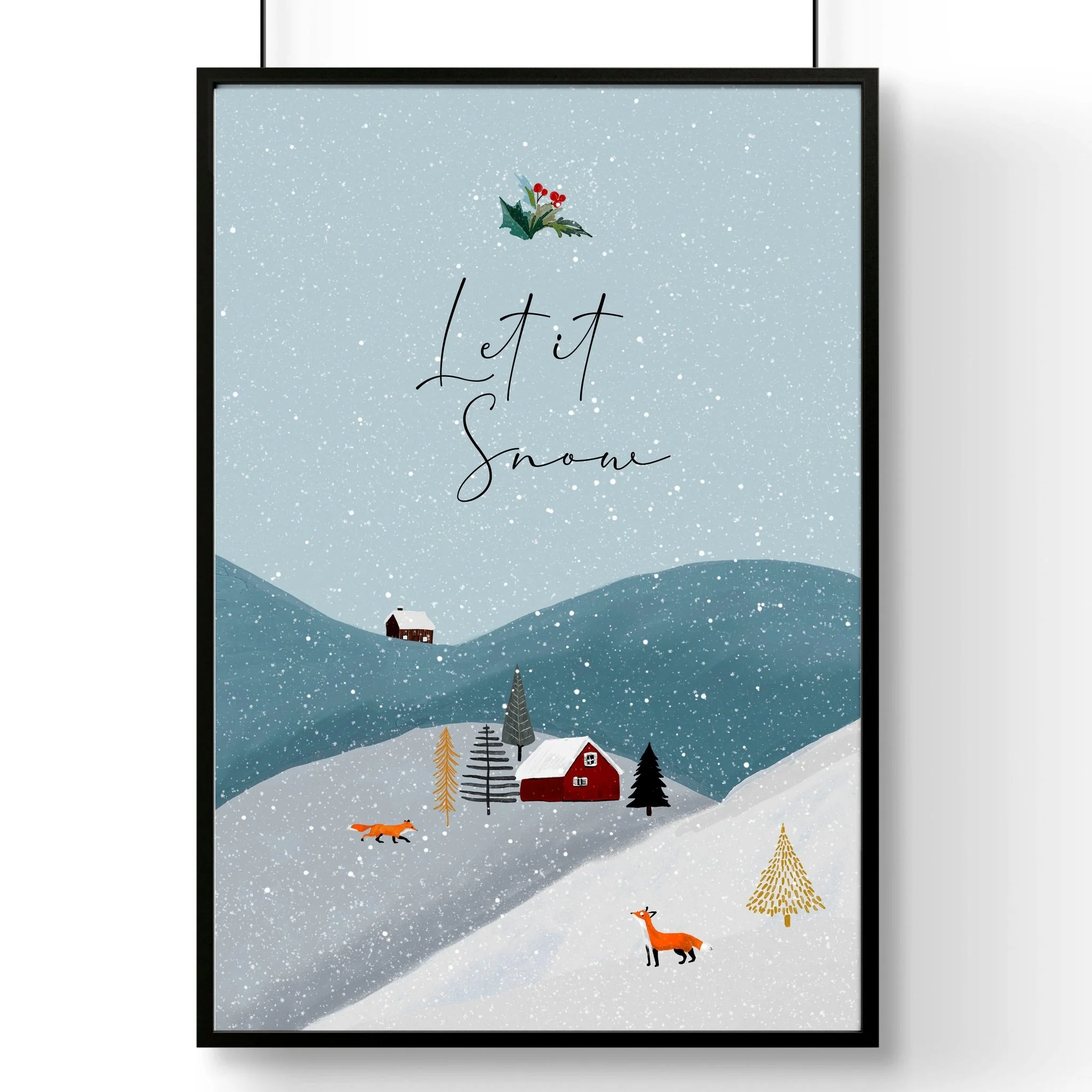 Christmas decor for wall | wall art print - Image 6