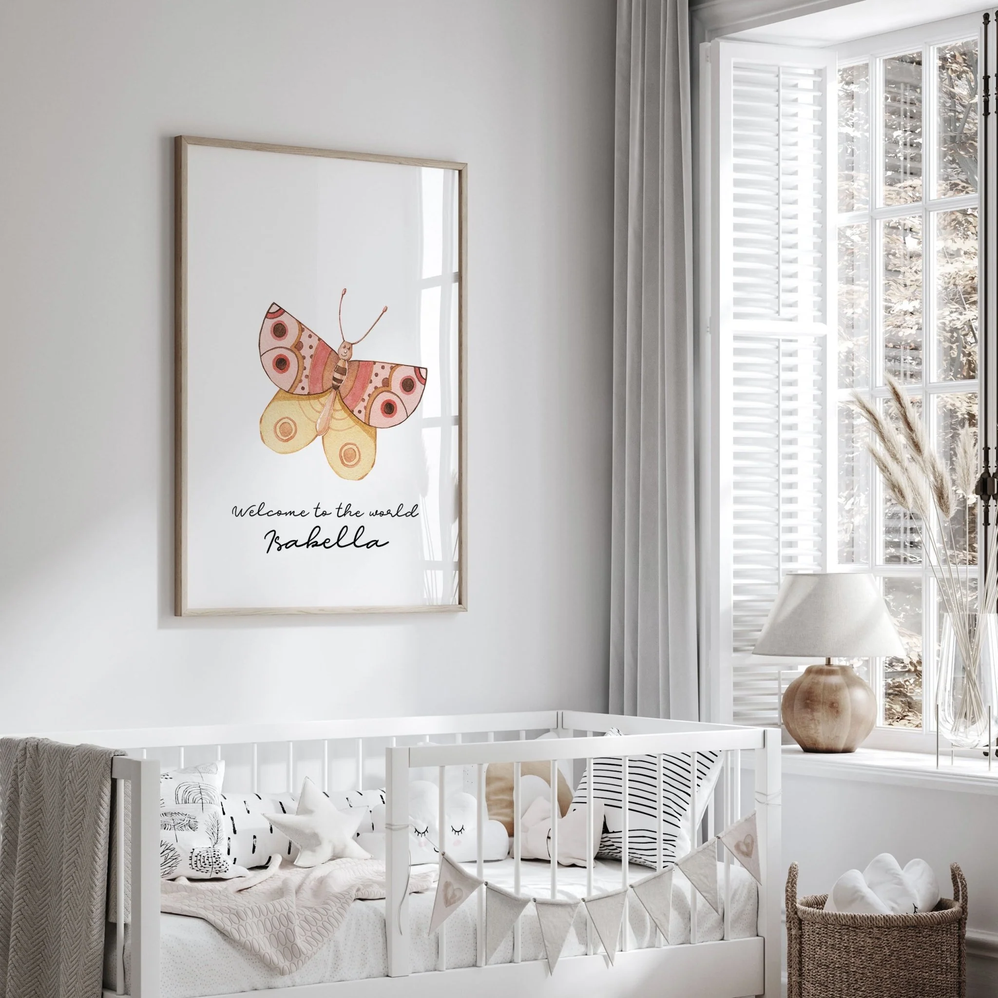 Wall decor for childrens rooms - Butterfly wall art - Image 4