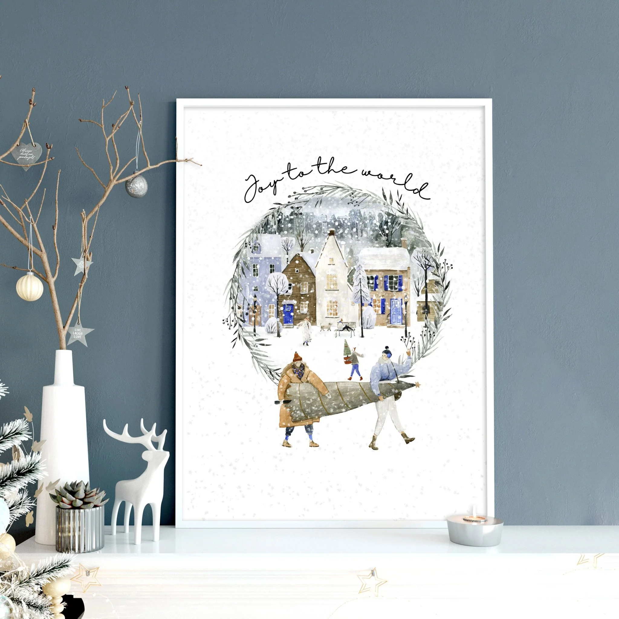 Wall decor for Christmas | wall art print - Image 4