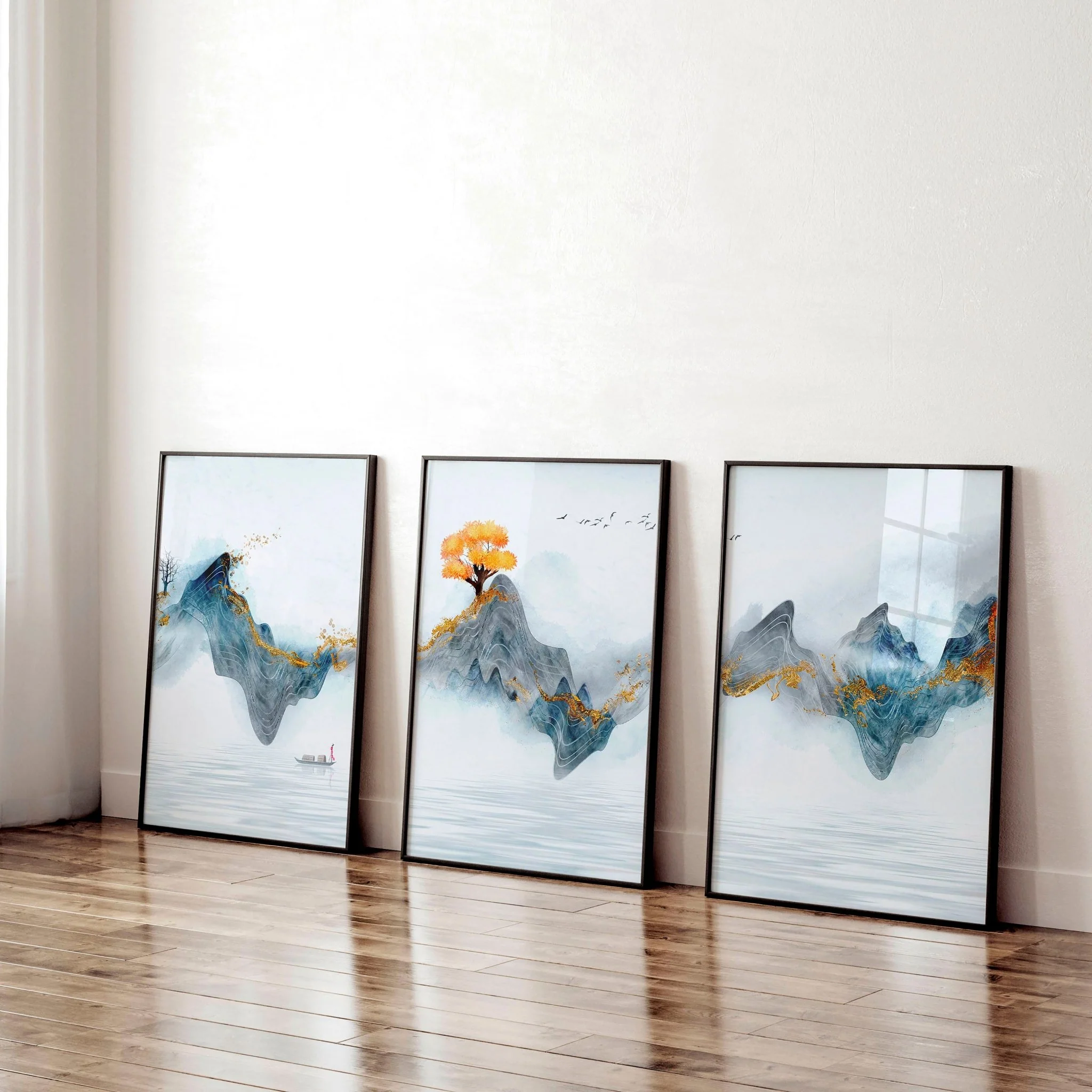 Wall decor for home office | set of 3 wall art - Image 2
