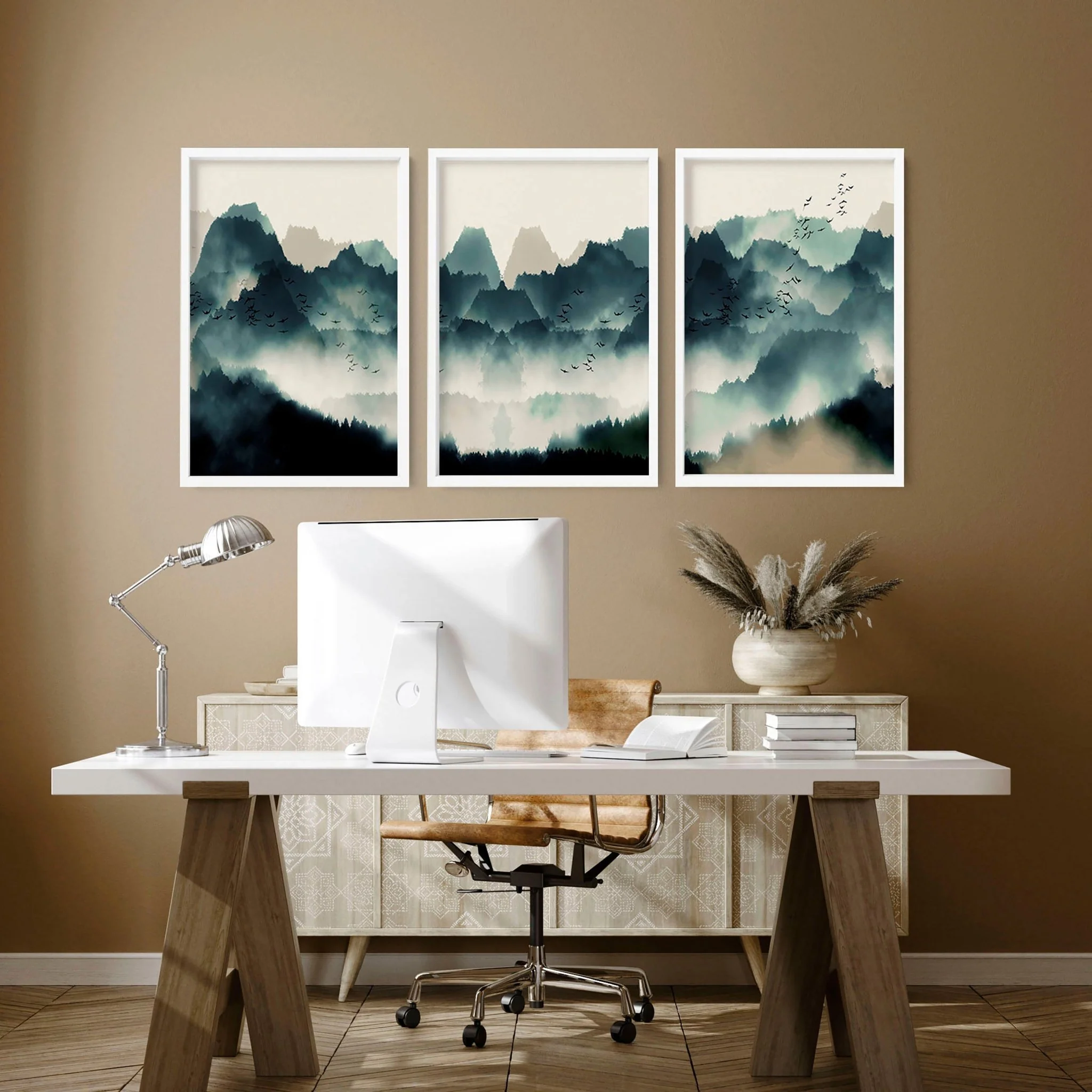 Wall decor for the office | set of 3 wall art prints - Image 2