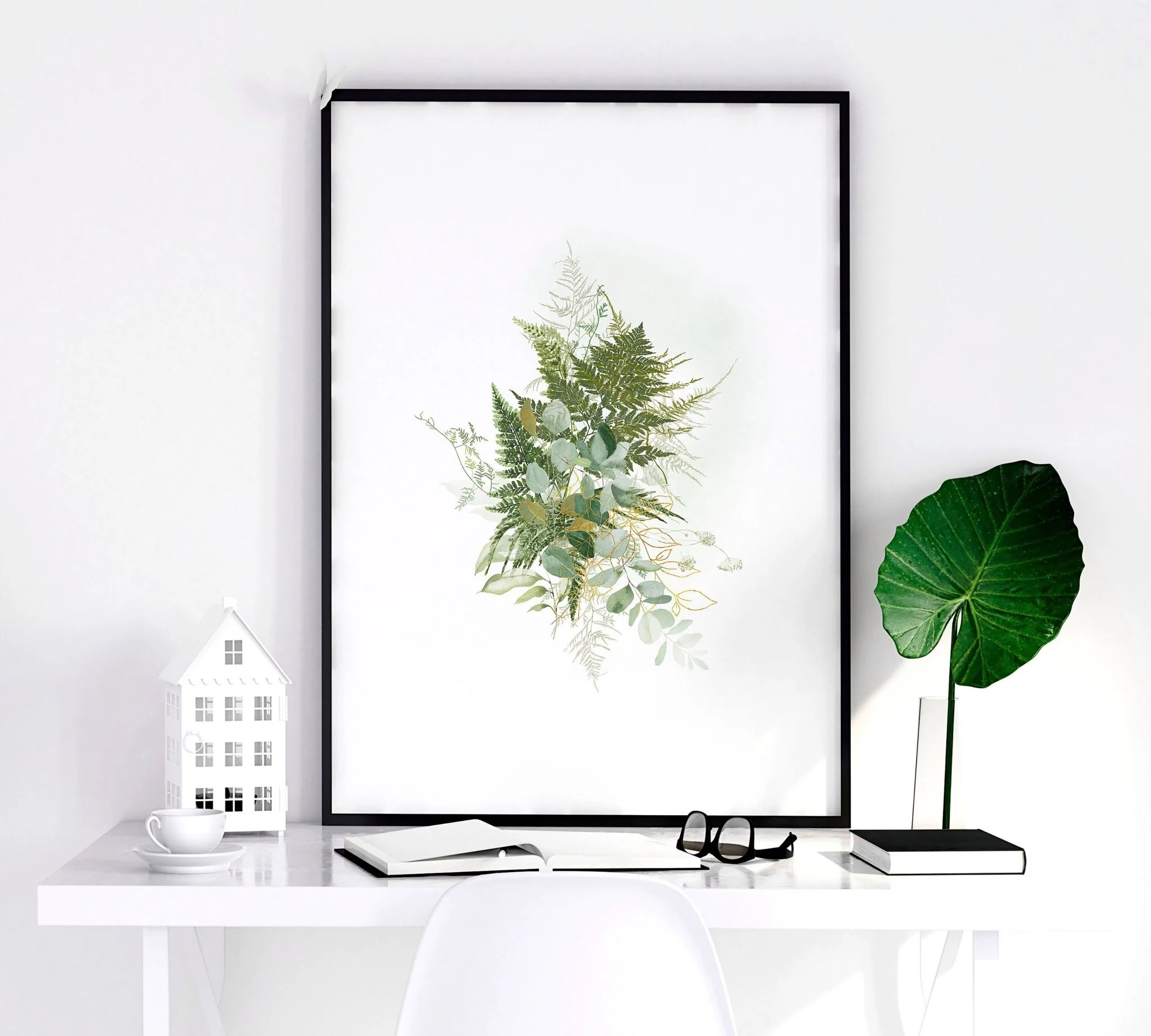 Wall decor home office | Set of 3 framed wall art prints - Image 6