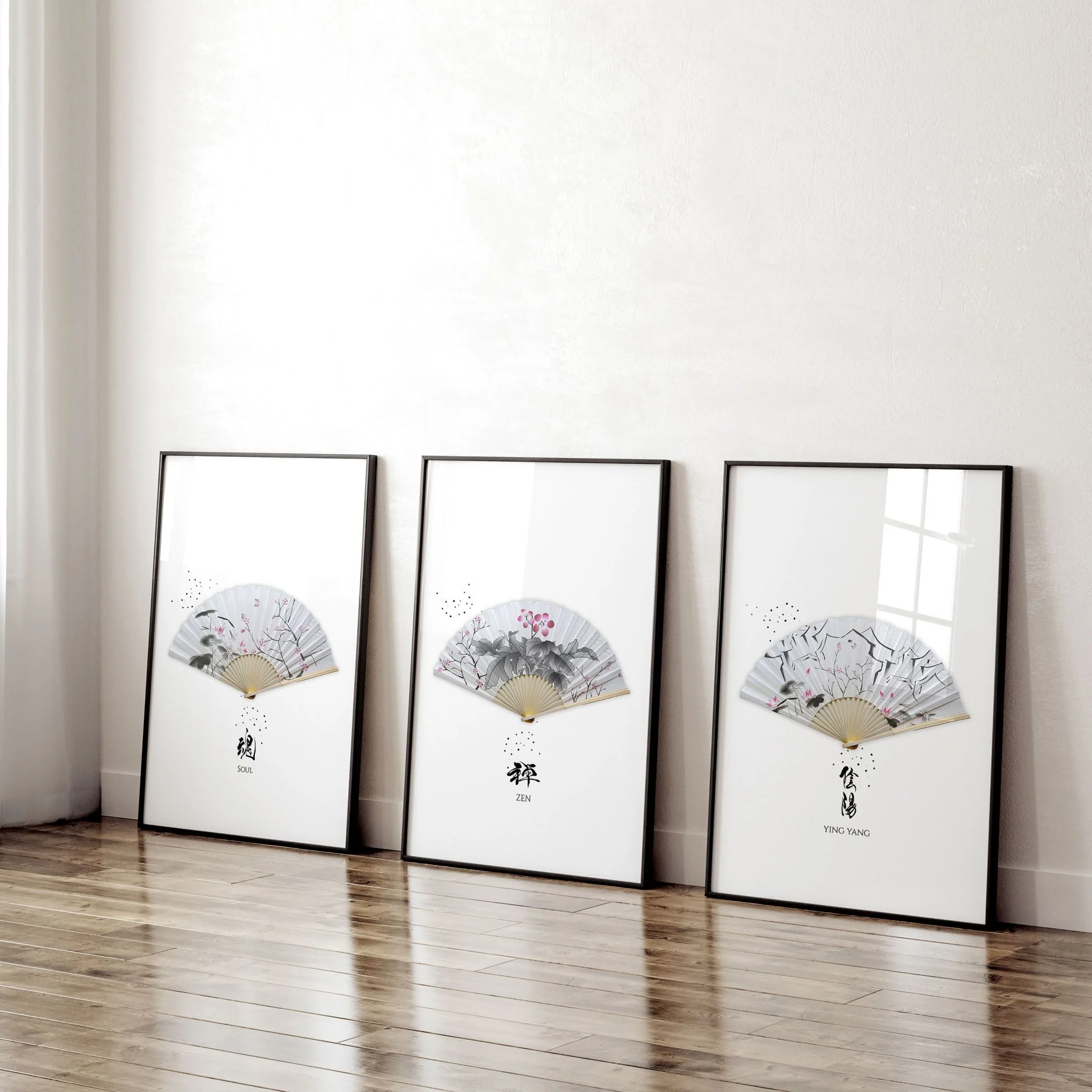 Wall Decor Ideas Office | Set of 3 wall art prints - Image 2
