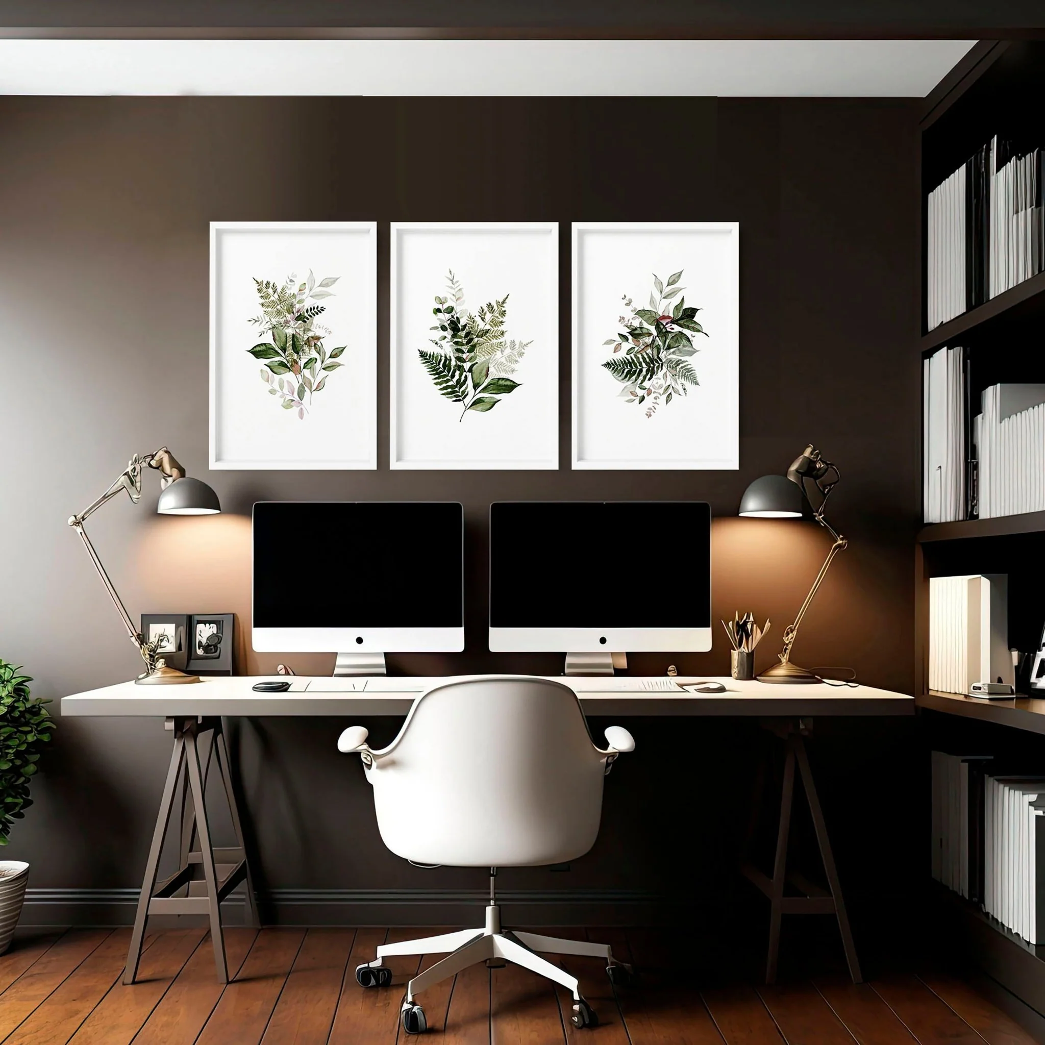 Wall decor in office | set of 3 framed wall art - Image 4