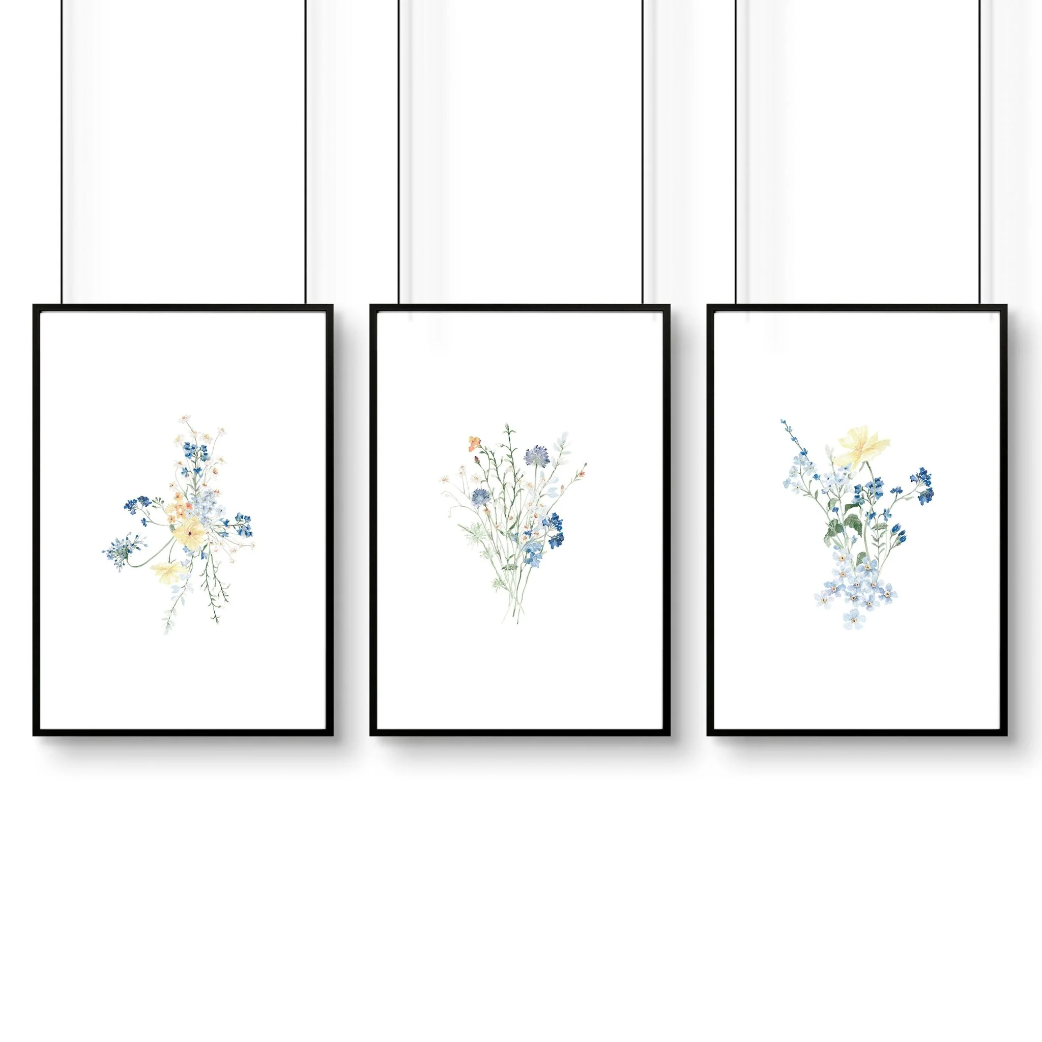 Wall Decorating Ideas For Office | Set of 3 wall art prints - Image 10