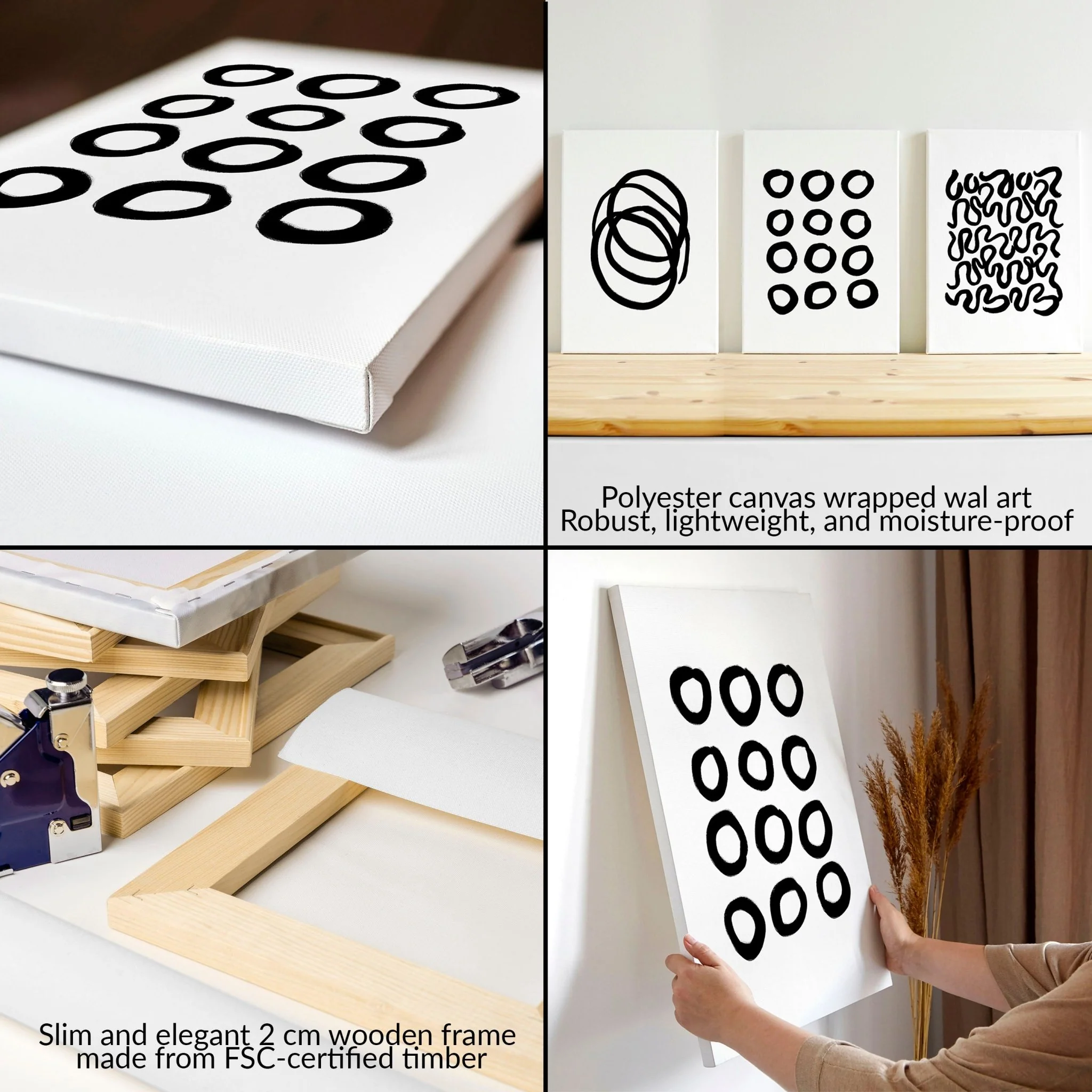 Wall Decoration For Home Office | Set of 3 wall art prints - Image 10