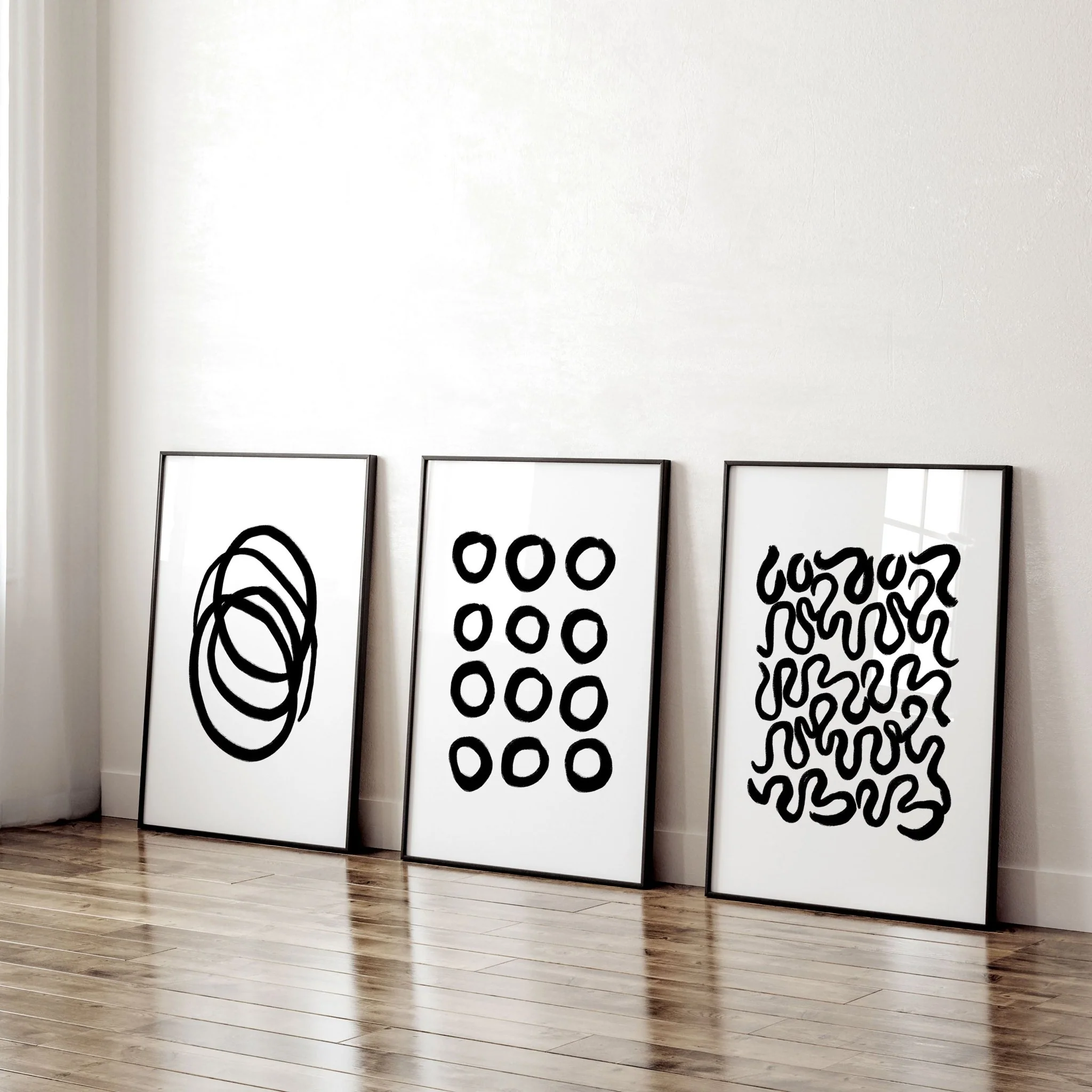 Wall Decoration For Home Office | Set of 3 wall art prints - Image 3