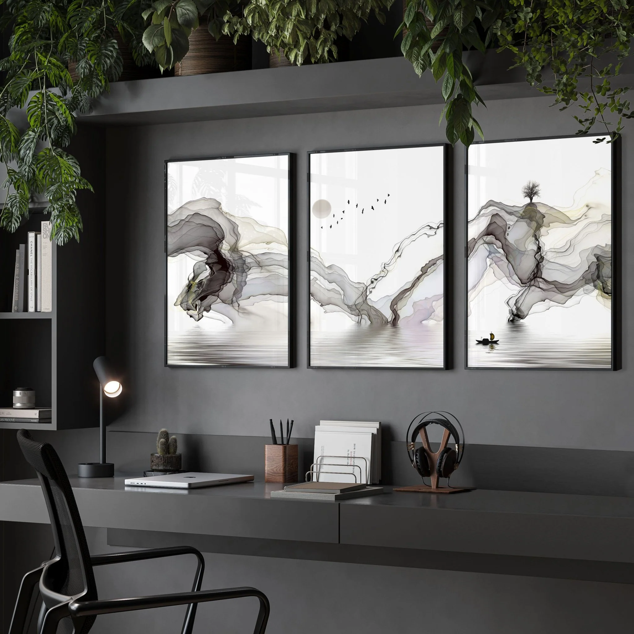 Wall Decoration Ideas For Office | Set of 3 wall art prints - Image 6