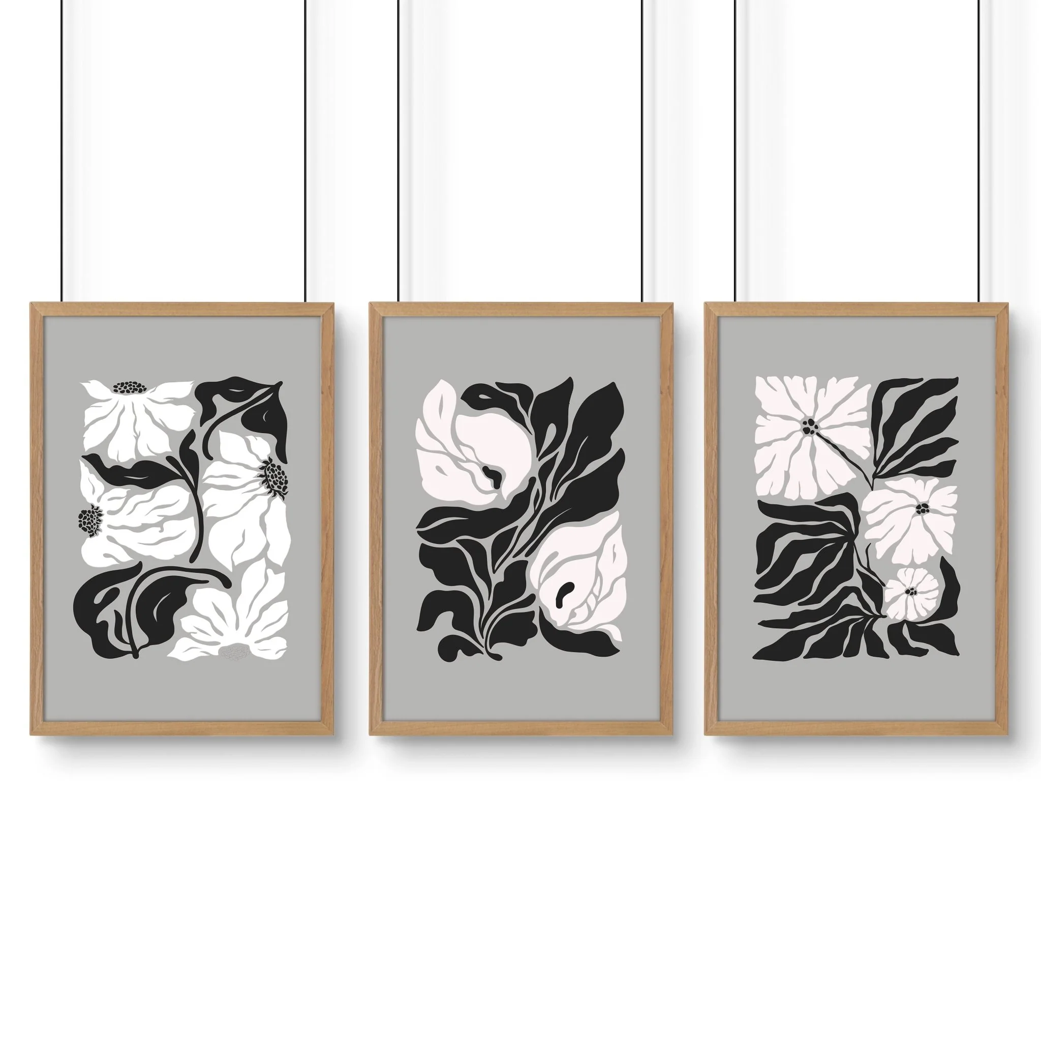 Wall Decoration Large | Set of 3 Botanical Wall art Prints - Image 14