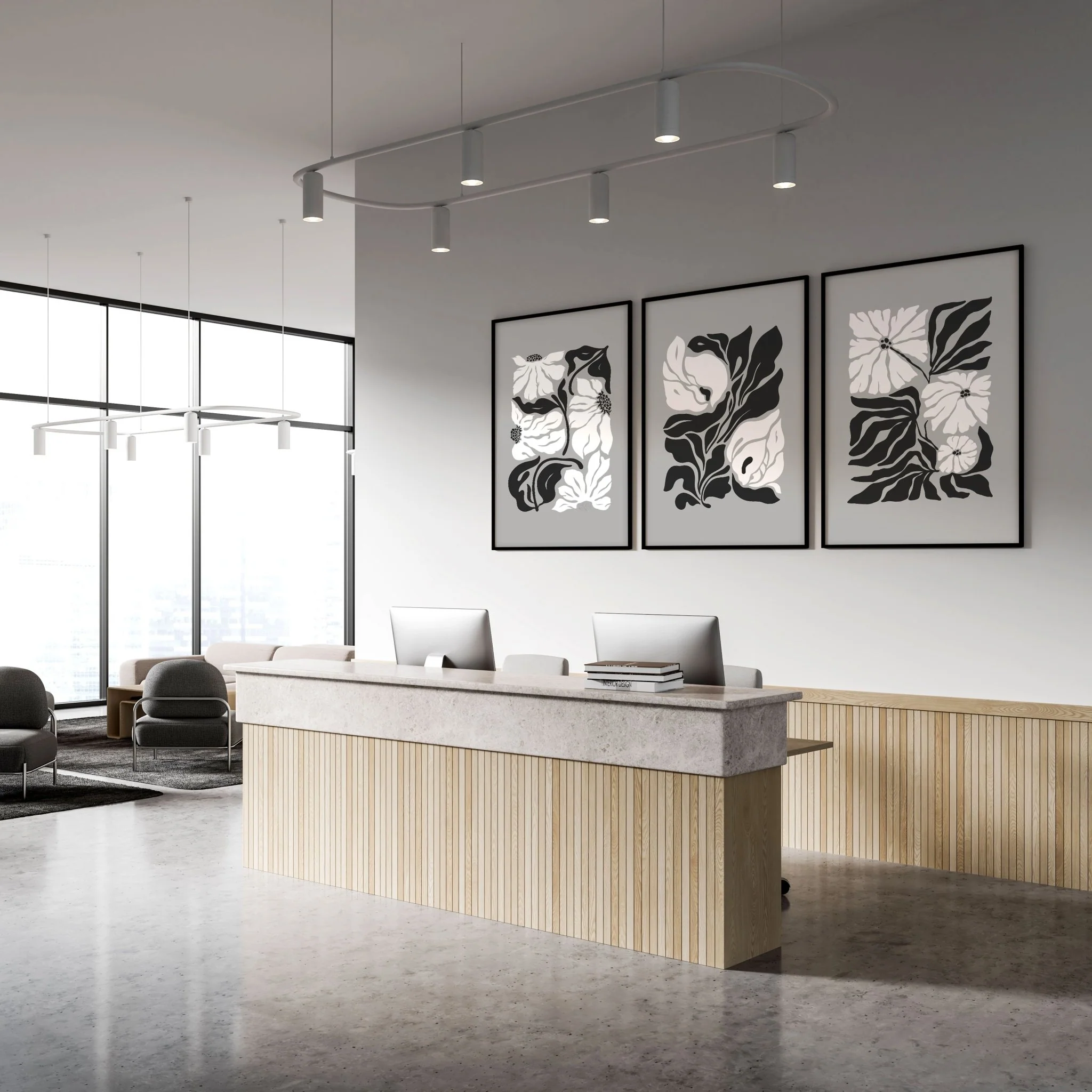 Wall Decoration Large | Set of 3 Botanical Wall art Prints - Image 4