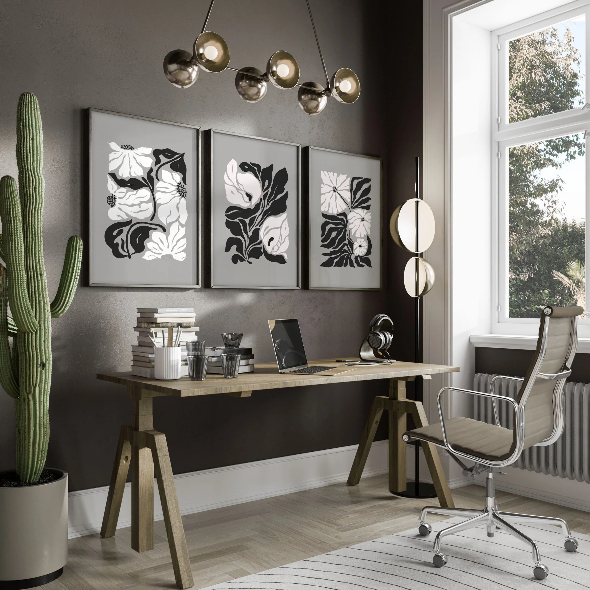 Wall Decoration Large | Set of 3 Botanical Wall art Prints - Image 6