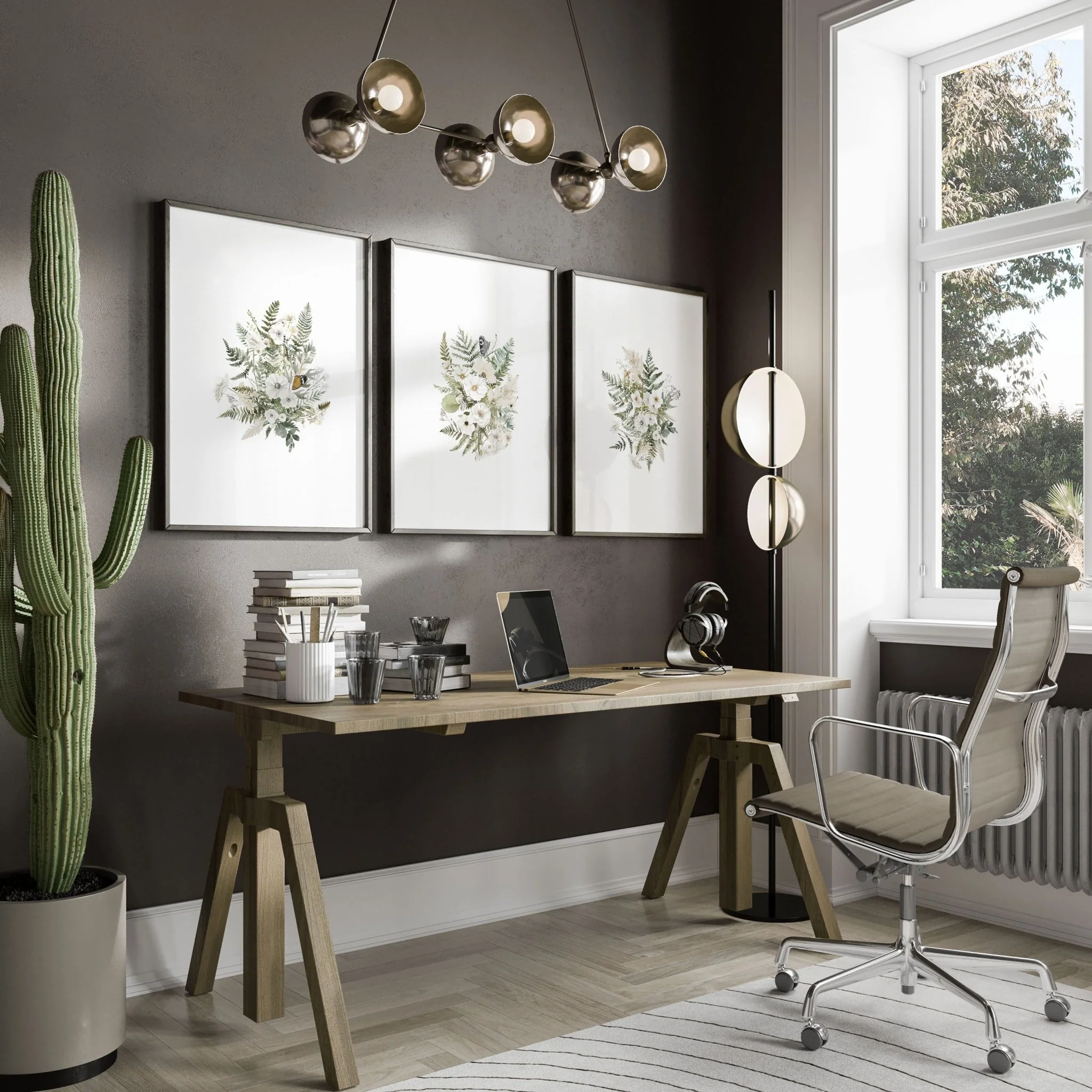 Wall Decorations For Office | Set of 3 wall art prints - Image 2