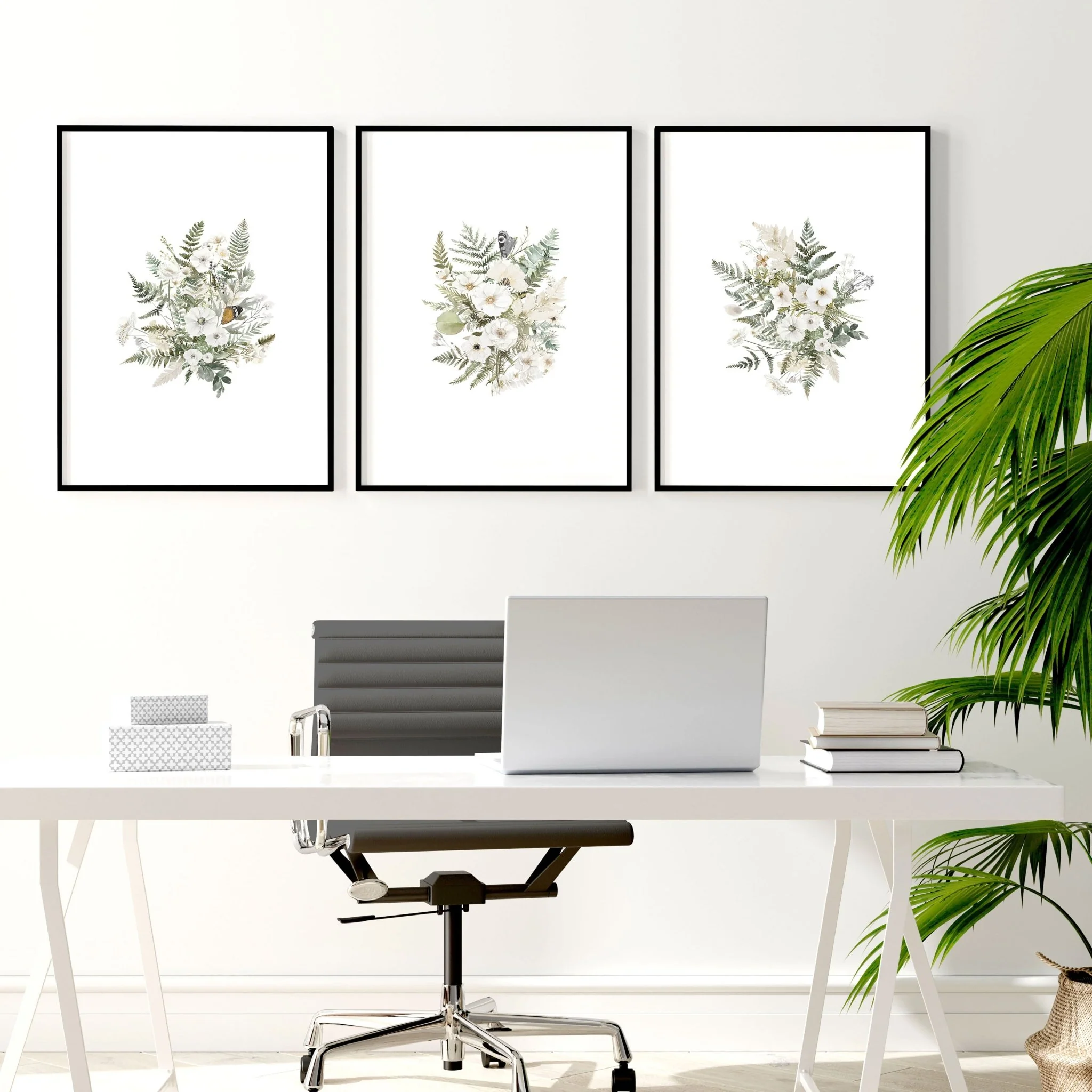 Wall Decorations For Office | Set of 3 wall art prints - Image 3