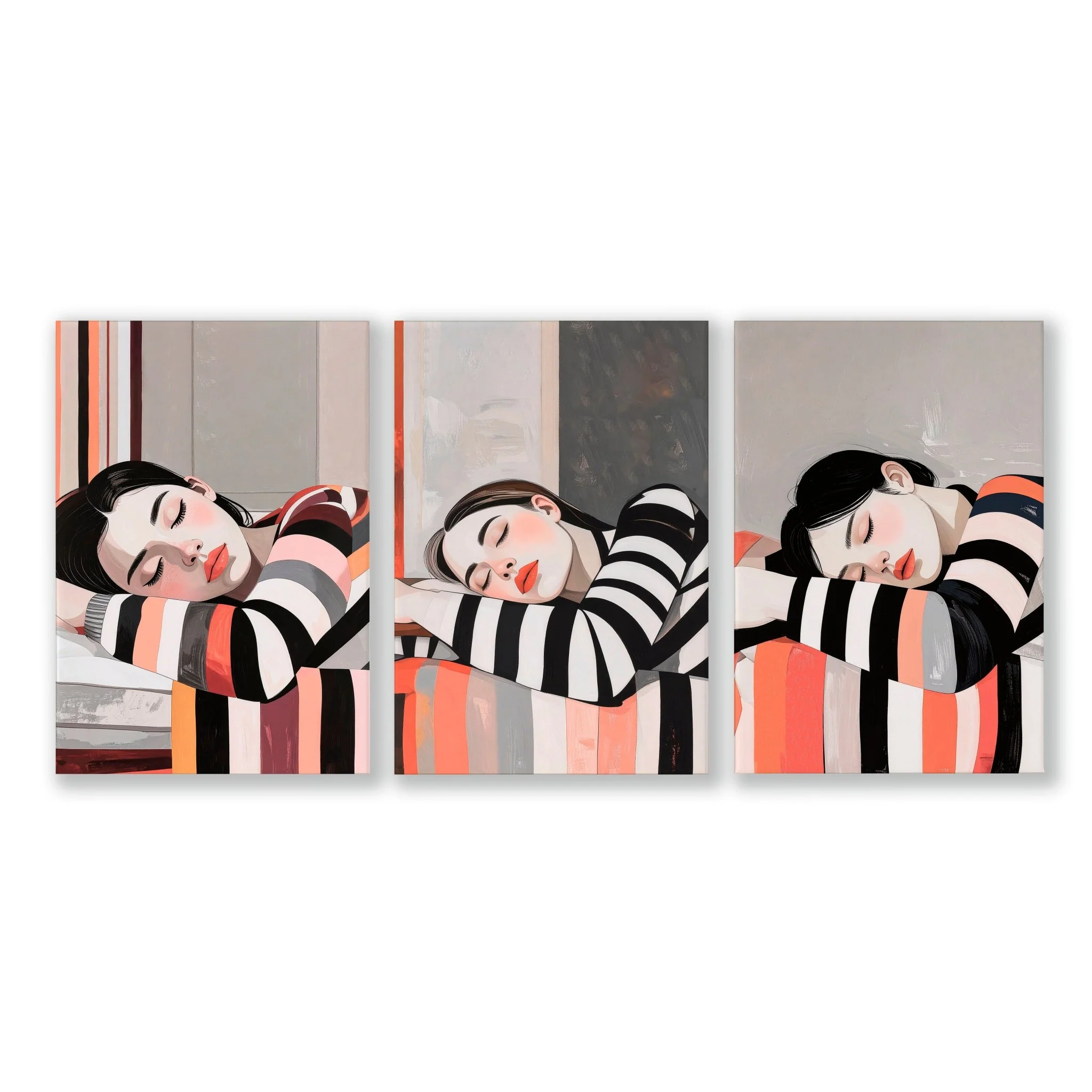 Wall Hanging For Bedroom decor| Set of 3 Women Art Prints - Image 13