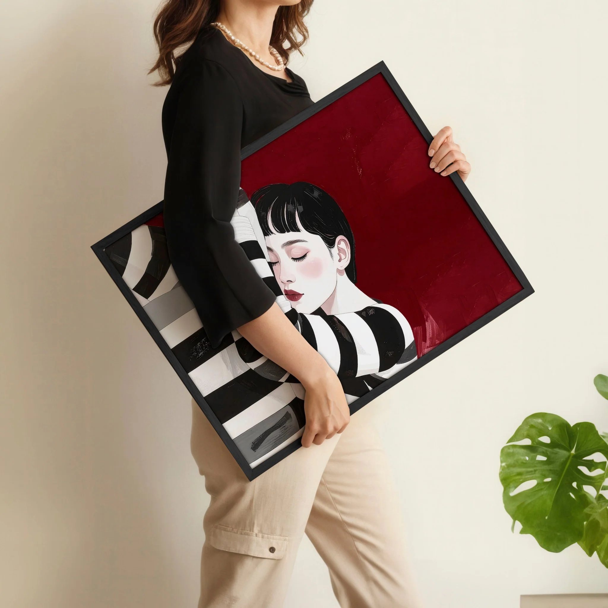 Wall Hangings For Bedroom | Set of 3 Women Art Prints - Image 5