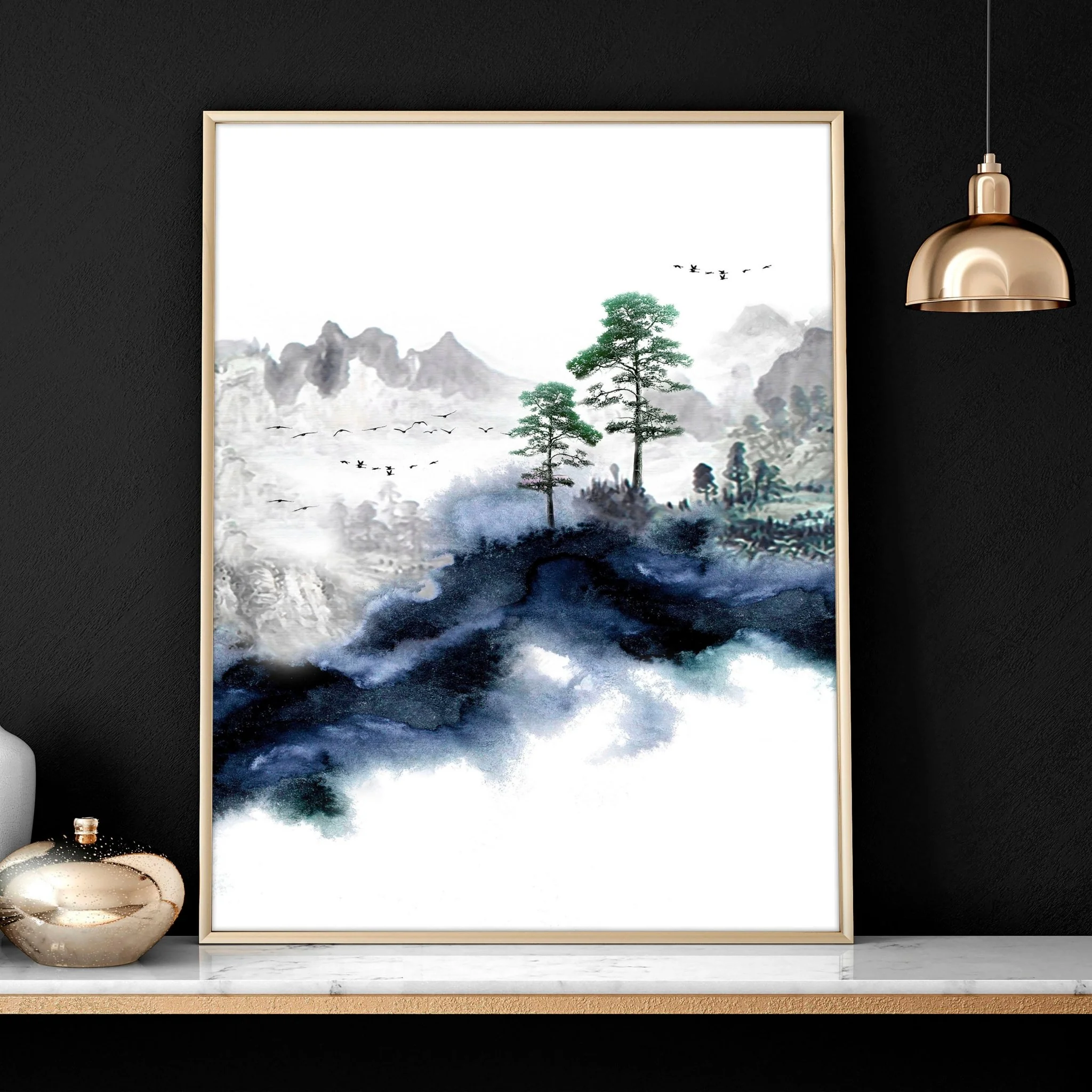 Wall picture for living room | set of 3 Japanese art prints - Image 6