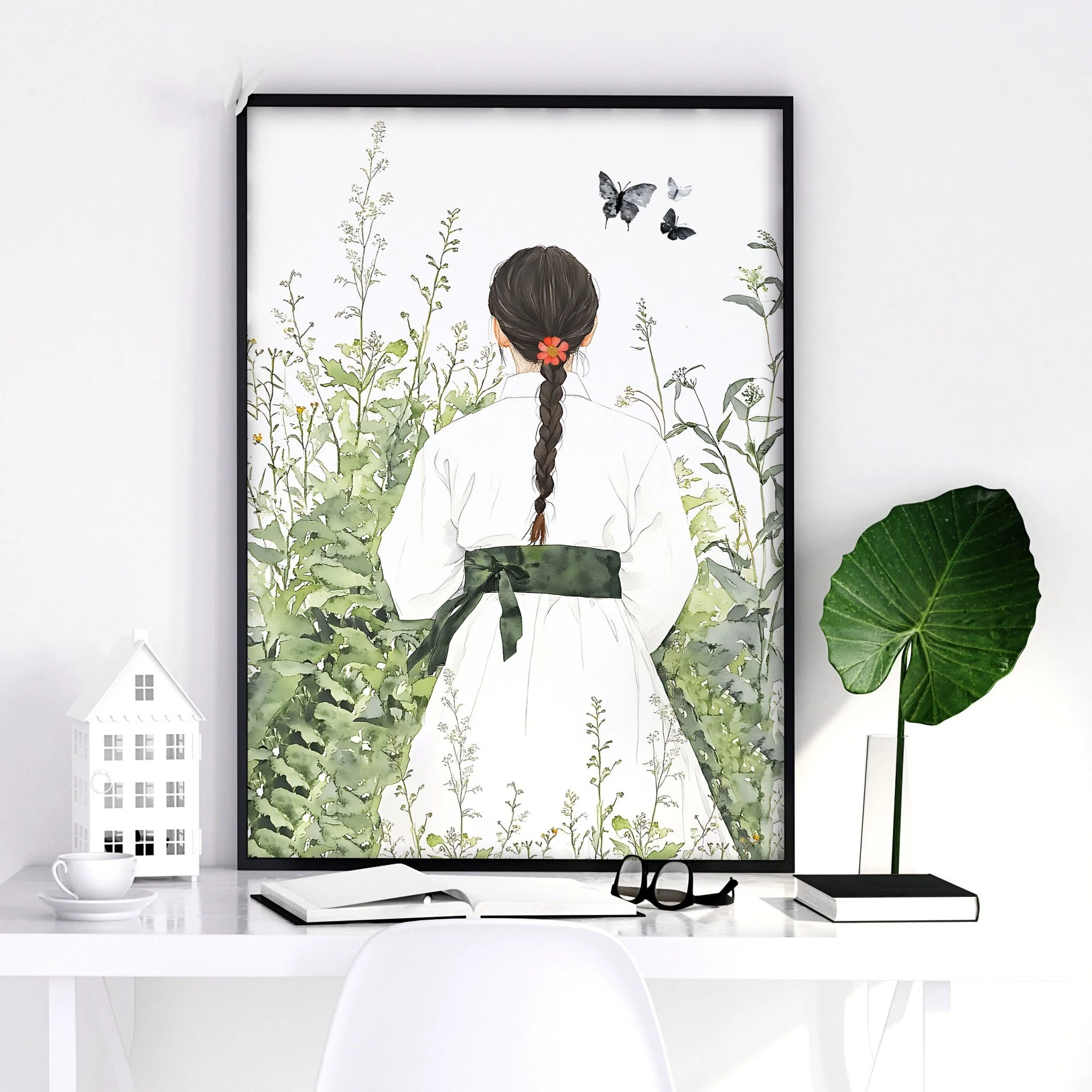 Wall Picture Gallery | Set of 3 Boho Women Wall art Prints - Image 11