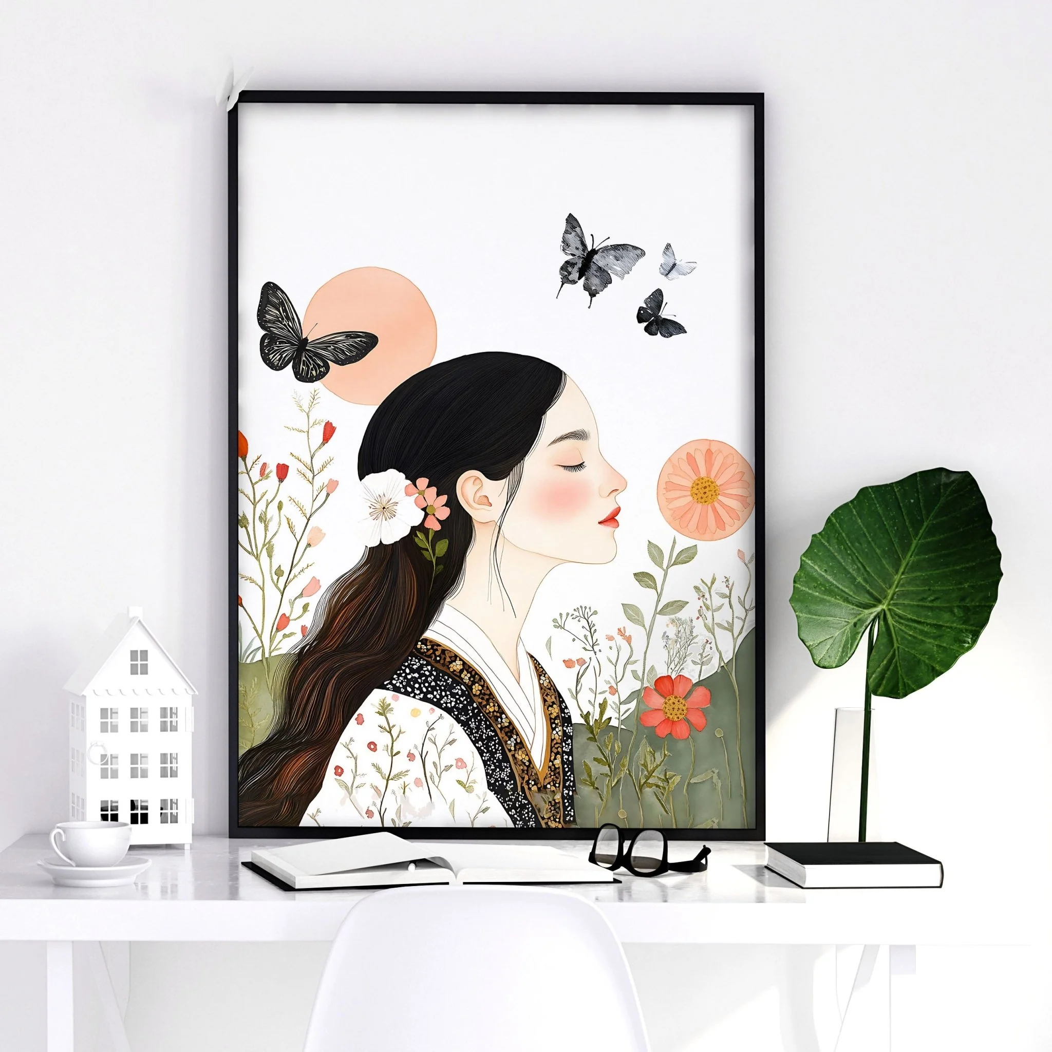 Wall Picture Gallery | Set of 3 Boho Women Wall art Prints - Image 13