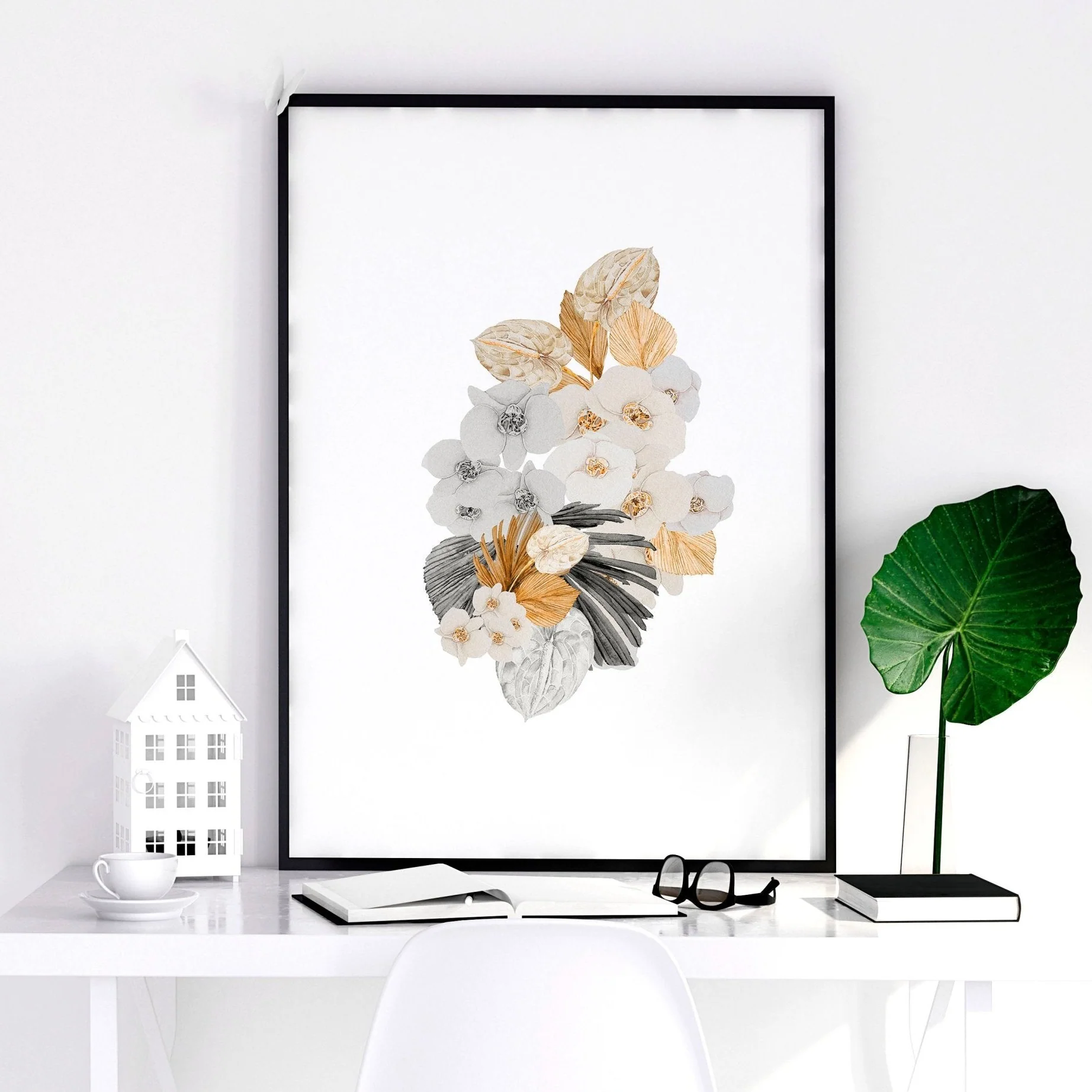 Wall pictures bedroom | set of 3 unique wall art - Image 3