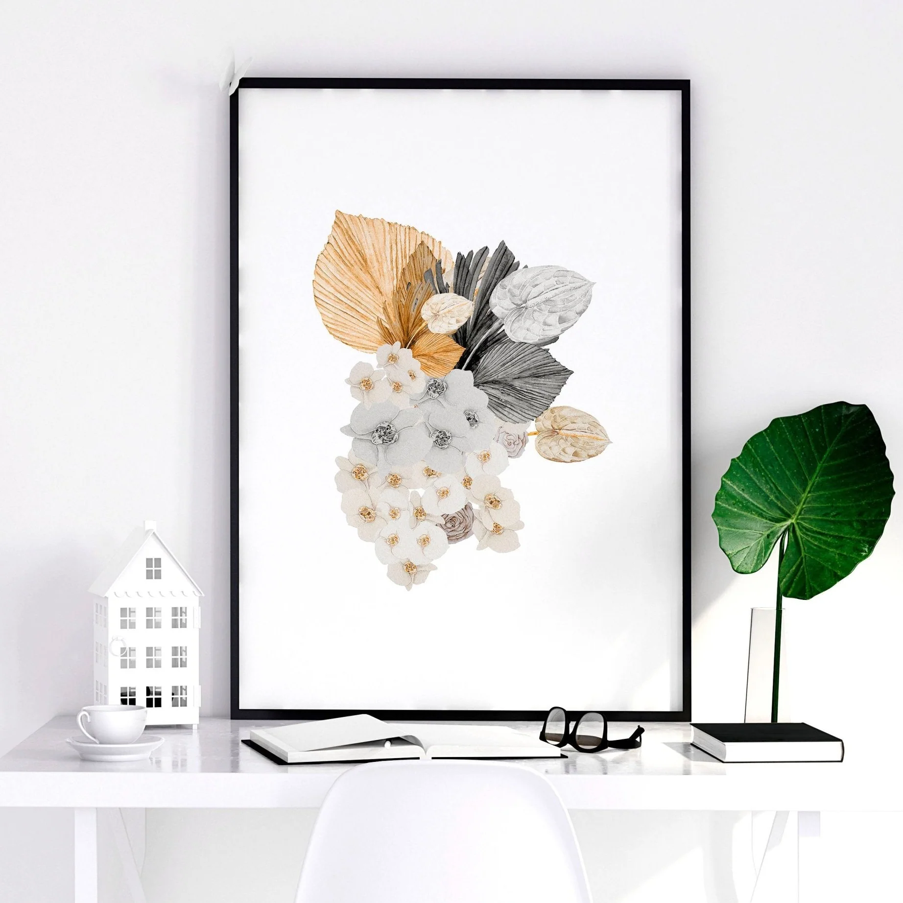 Wall pictures bedroom | set of 3 unique wall art - Image 4