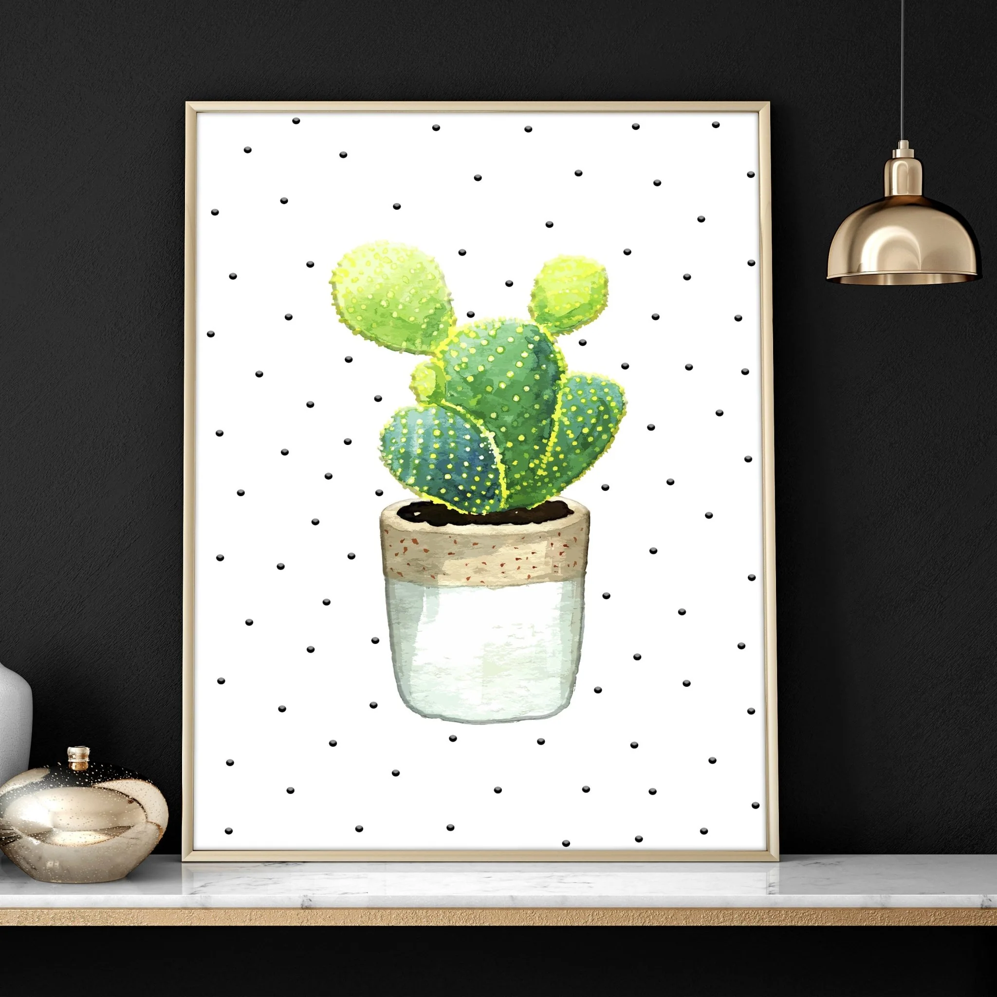 Wall pictures for Kitchen | set of 3 Succulents prints - Image 6