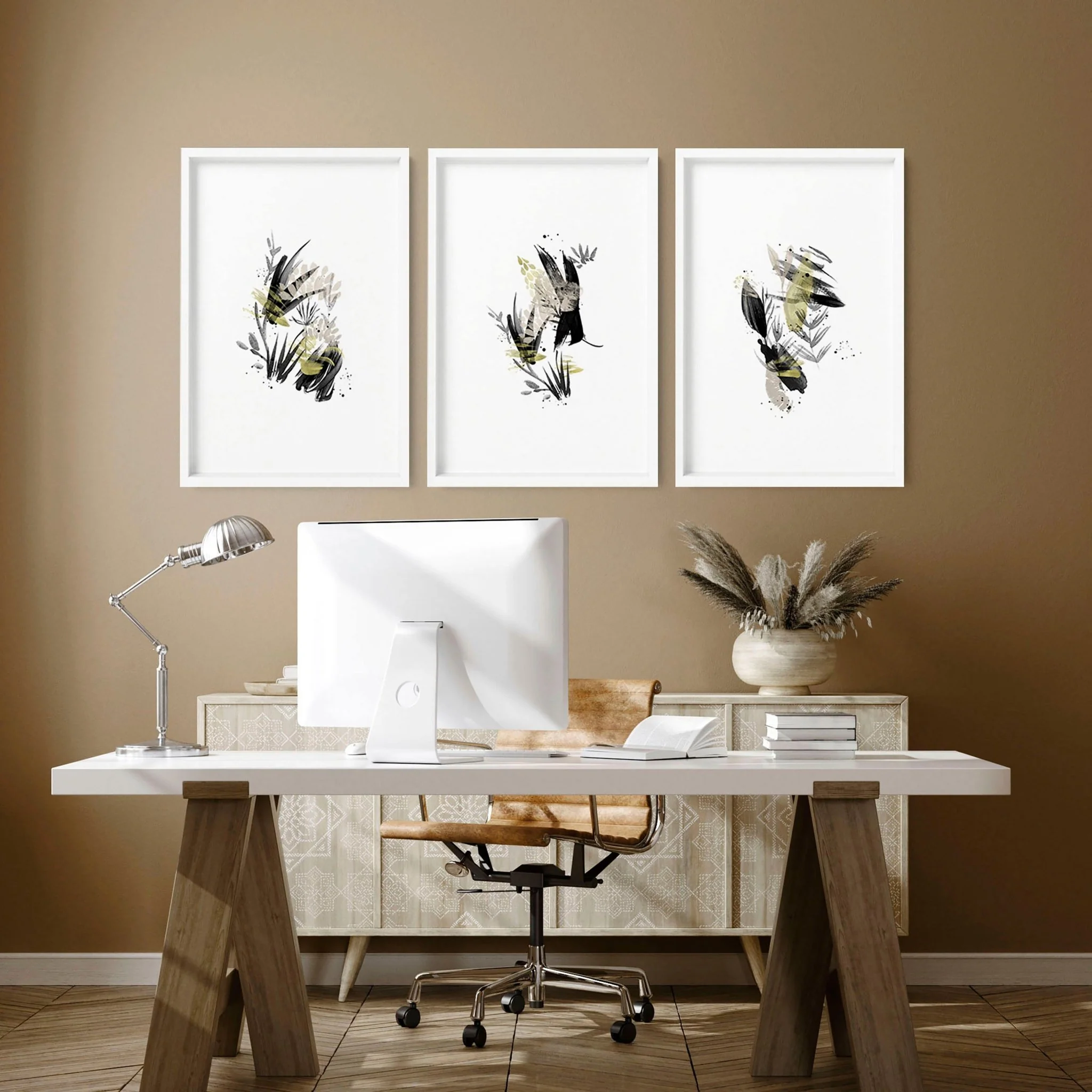 Wall pictures for office | set of 3 wall art prints - Image 2