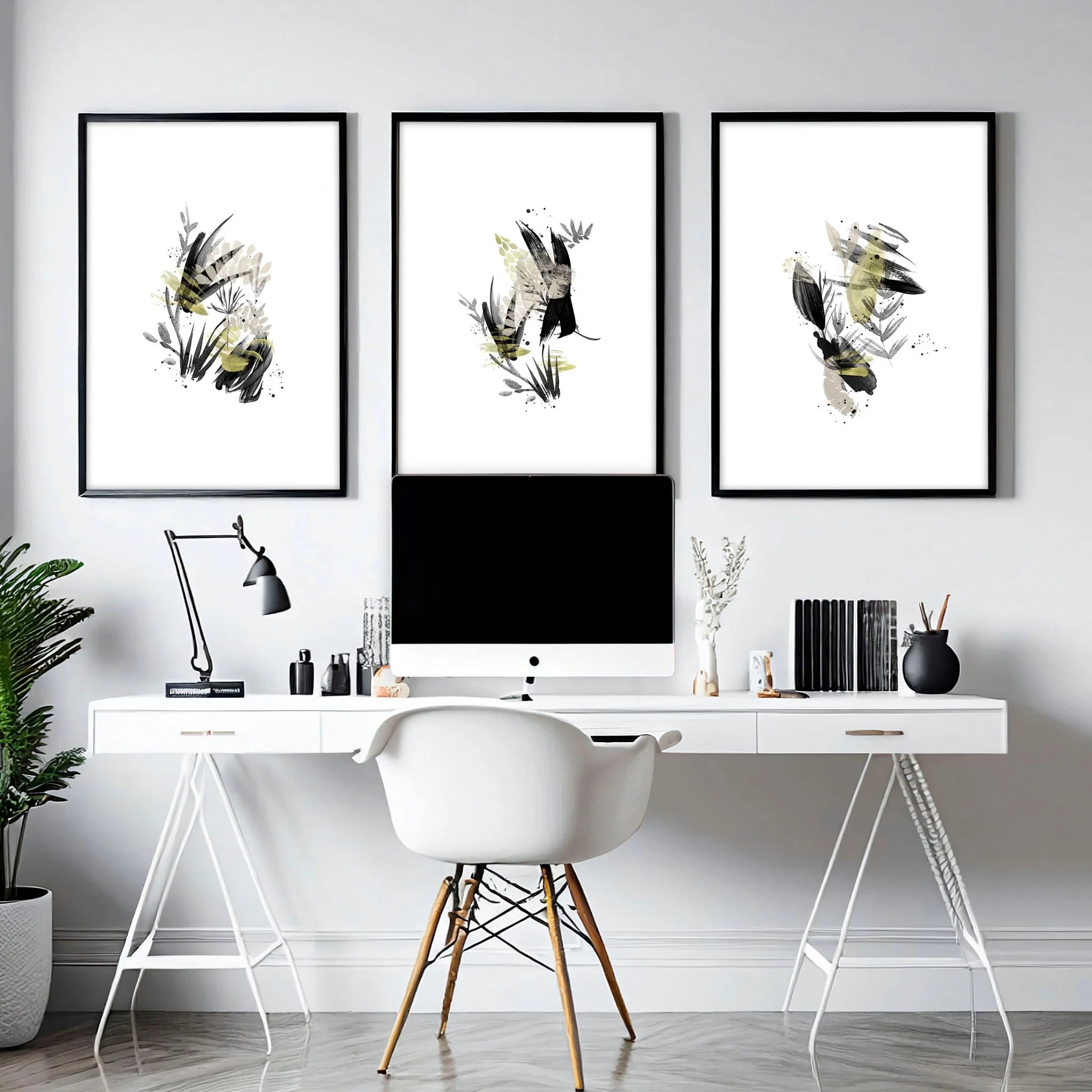 Wall pictures for office | set of 3 wall art prints - Image 4
