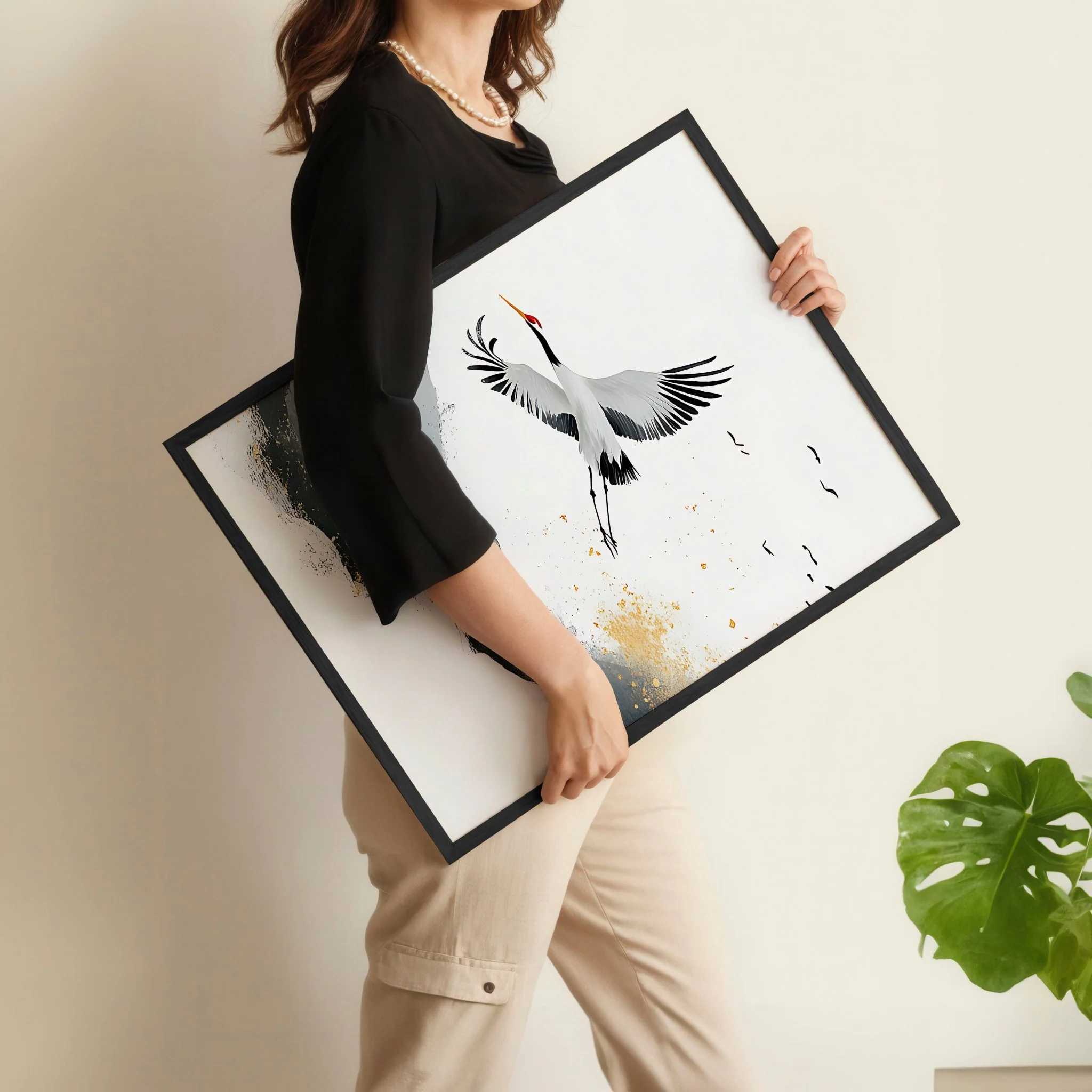 Wall Pictures Hanging | Set of 3 Asian Inspired Wall art Prints - Image 9